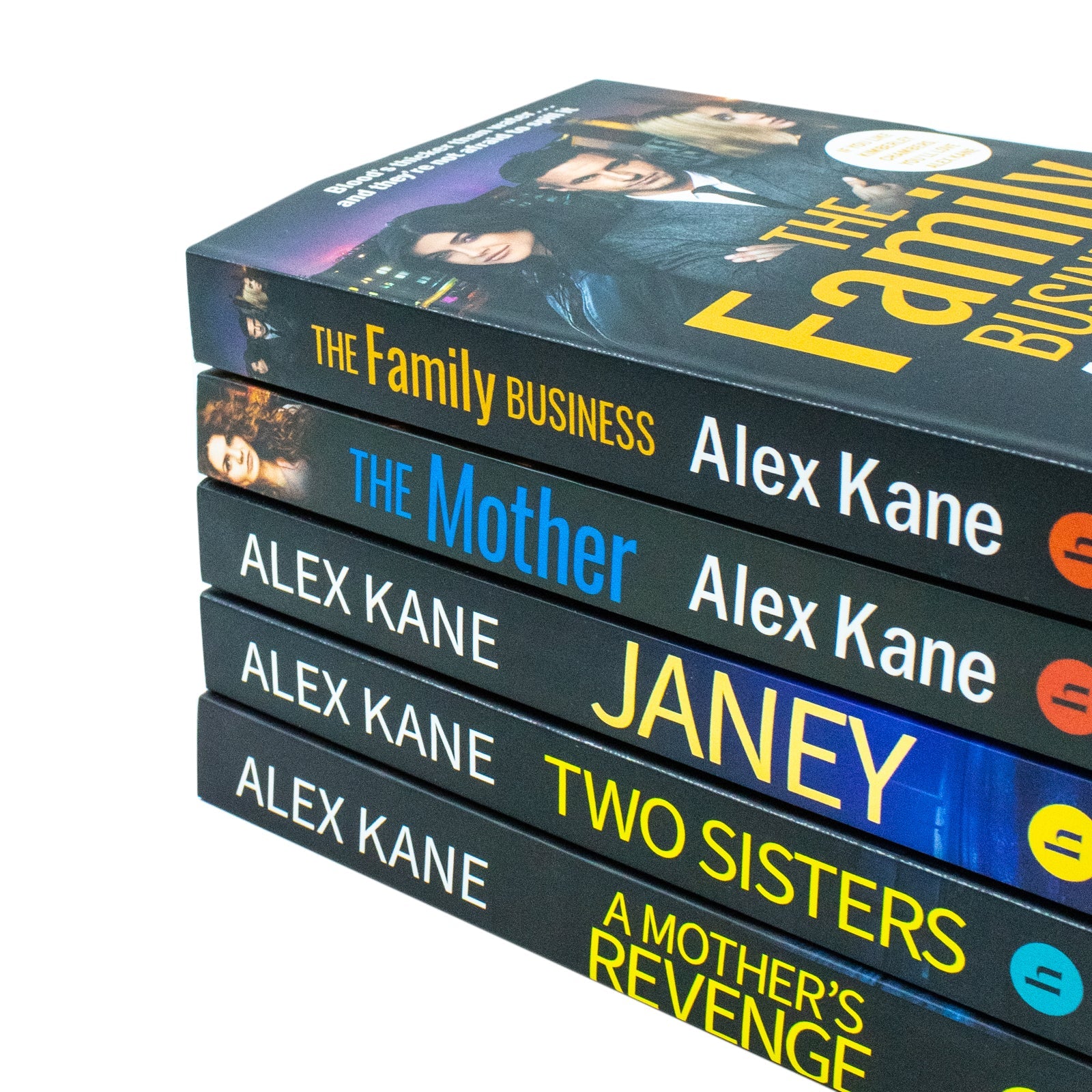 Alex Kane 5 Book Collection: The Family Business, Two Sisters, Janey, A Mother's Revenge, The Mother - Thrilling Stories for 12+ Readers in Paperback