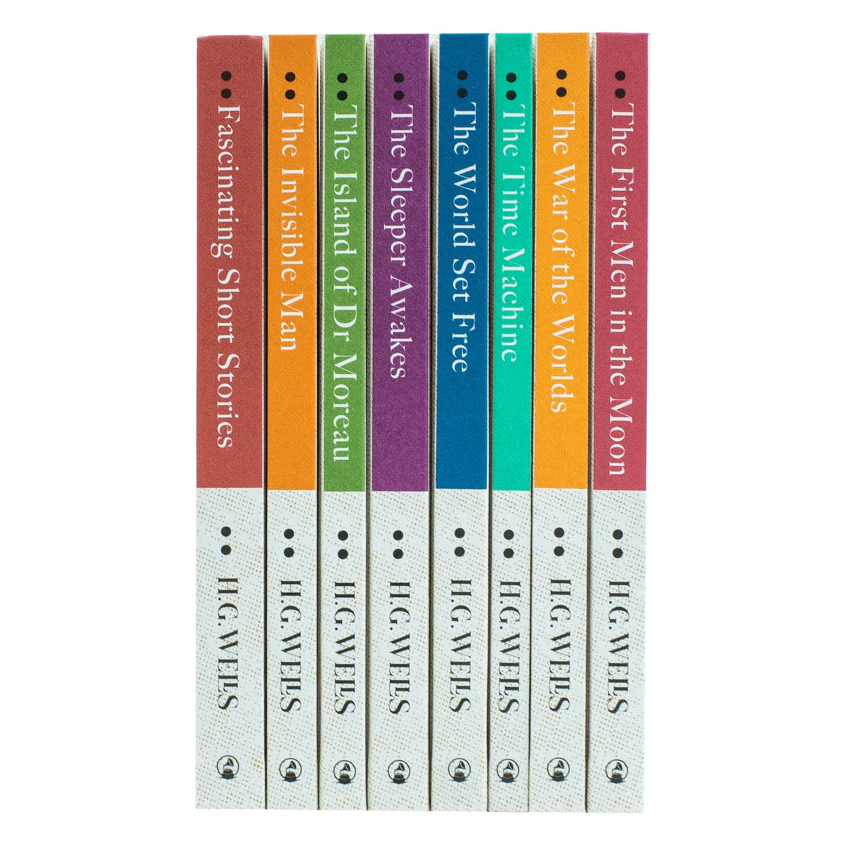 The Complete H.G. Wells 8 Book Collection – Classic Science Fiction Novels by a Great Author, Must-Read Literature for Fans of Timeless Stories.