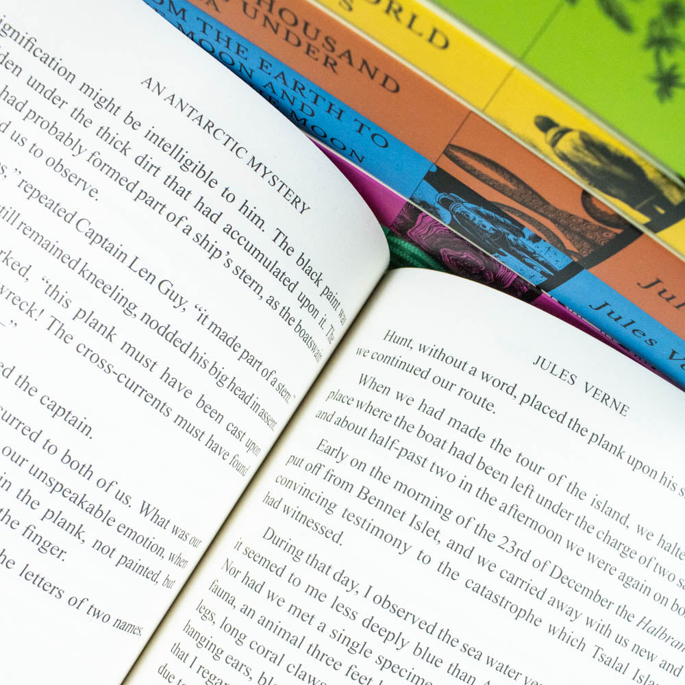 Jules Verne 7 Books Set Collection| Classic Adventure Fiction –Journey to the Centre of the Earth, The Mysterious Island, Five Weeks in a Balloon & More