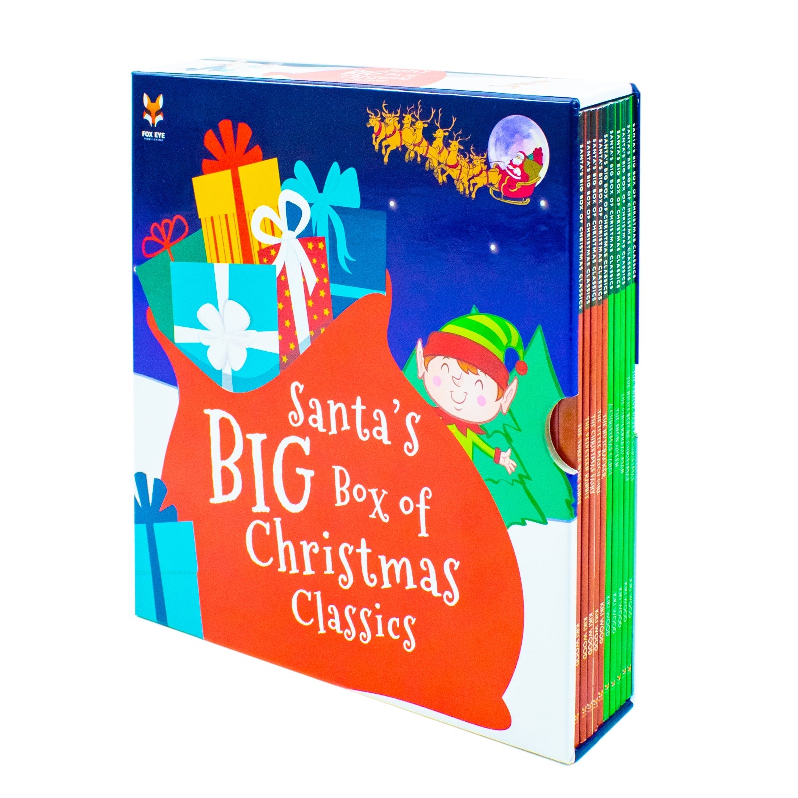 Santa's Big Box of Christmas Classics 10 Book Collection: (A Christmas Carol, The Gingerbread Man, The Snow Queen, The Nutcracker, The Twelve Days of Christmas AND MORE!)