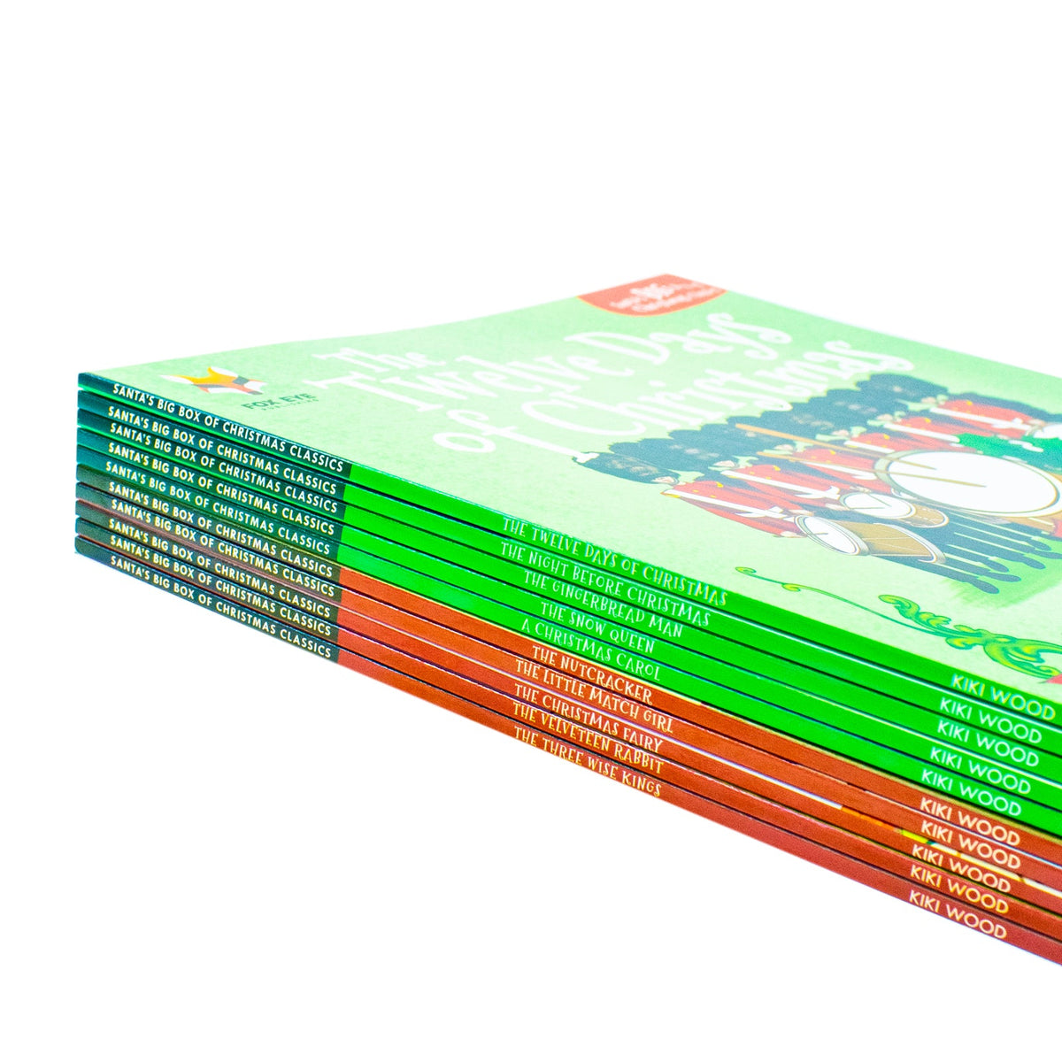 Santa's Big Box of Christmas Classics 10 Book Collection: (A Christmas Carol, The Gingerbread Man, The Snow Queen, The Nutcracker, The Twelve Days of Christmas AND MORE!)