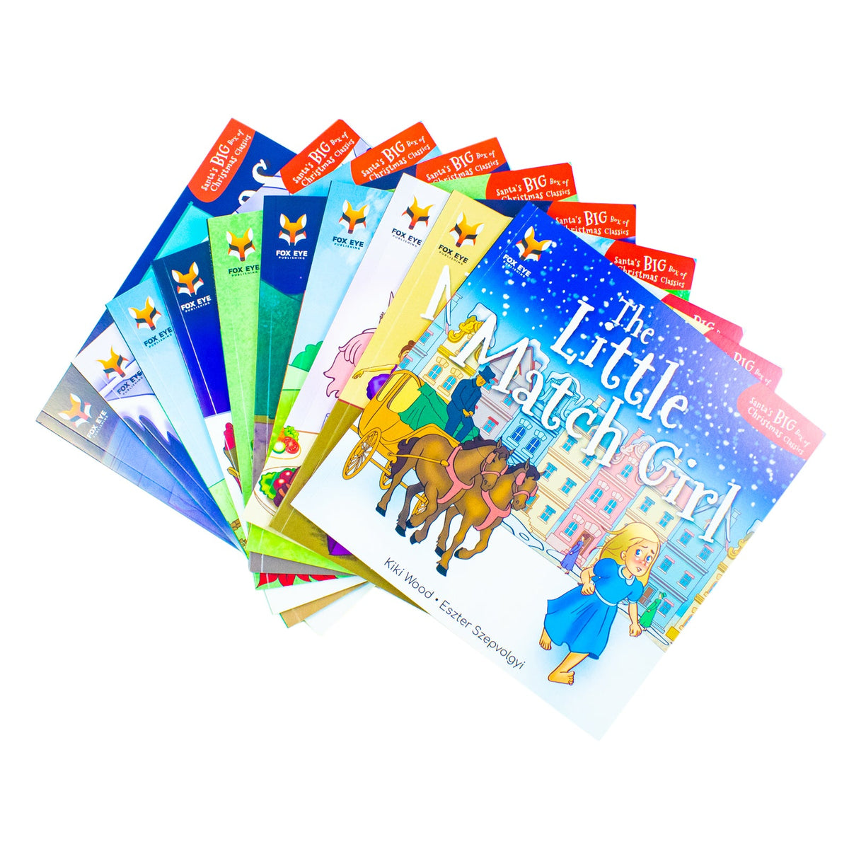 Santa's Big Box of Christmas Classics 10 Book Collection: (A Christmas Carol, The Gingerbread Man, The Snow Queen, The Nutcracker, The Twelve Days of Christmas AND MORE!)