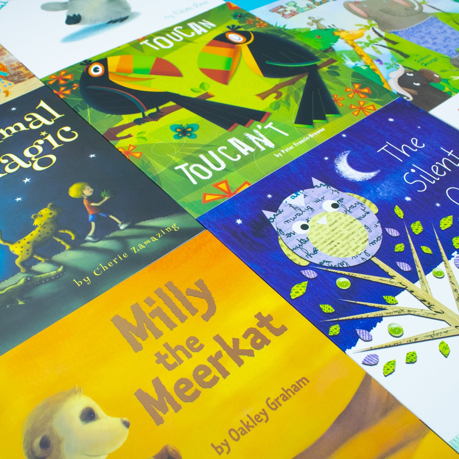 A Day at the Zoo– 10 Animal Stories Children's Picture Book Collection |Fun Illustrated Wildlife Adventures with Giraffe, Penguin, Meerkat & Alligator