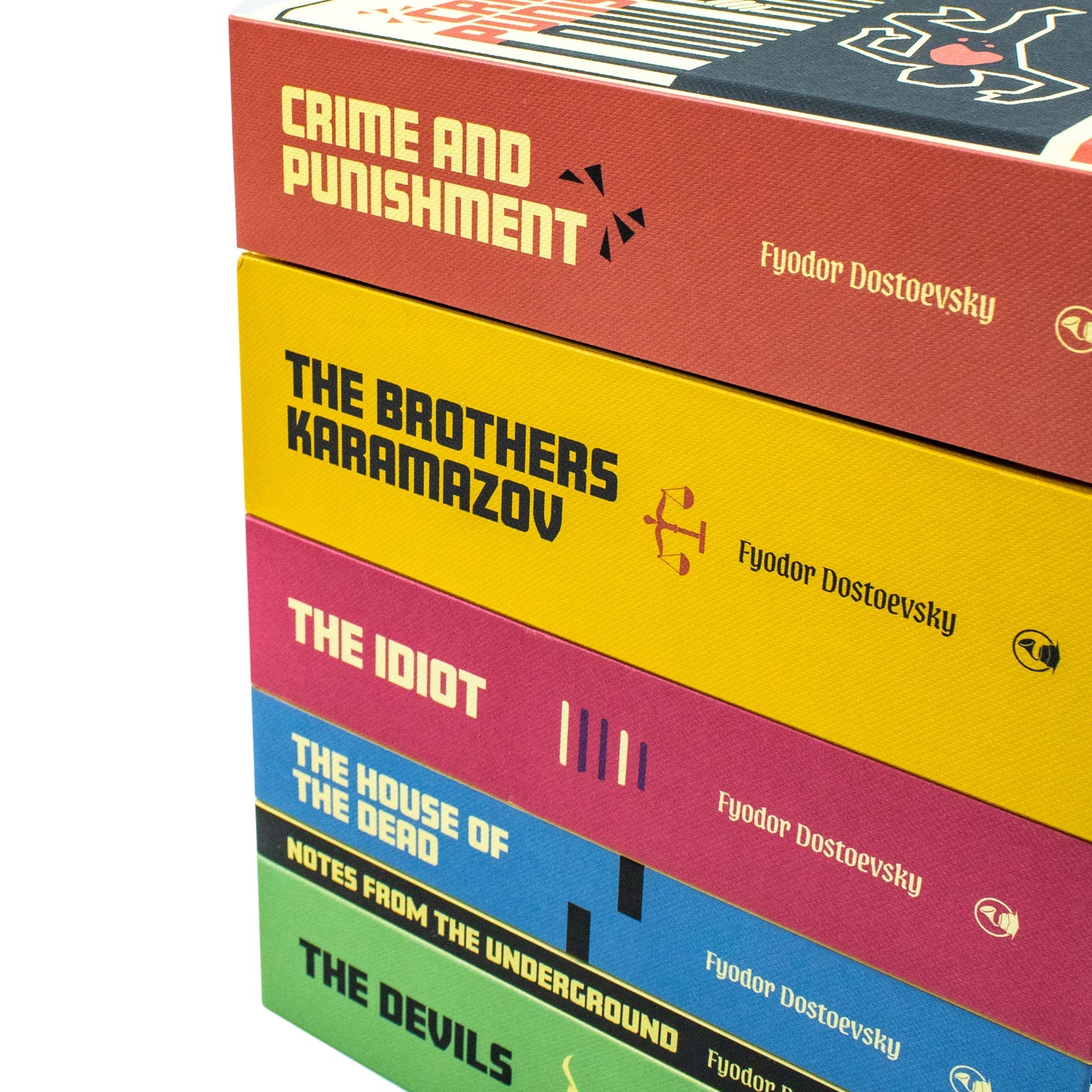 Fyodor Dostoevsky Complete Collection | 6-Book Box Set – Classic literature, Russian fiction, philosophy, timeless novels, must-read for book lovers