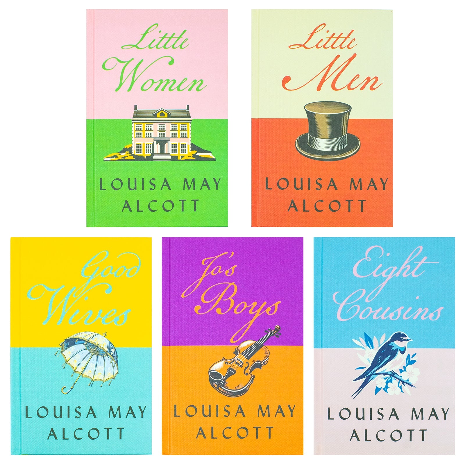 The Complete Collection Of Little Women 5 Book Set BY Louisa May Alcott ( Classic Edition )