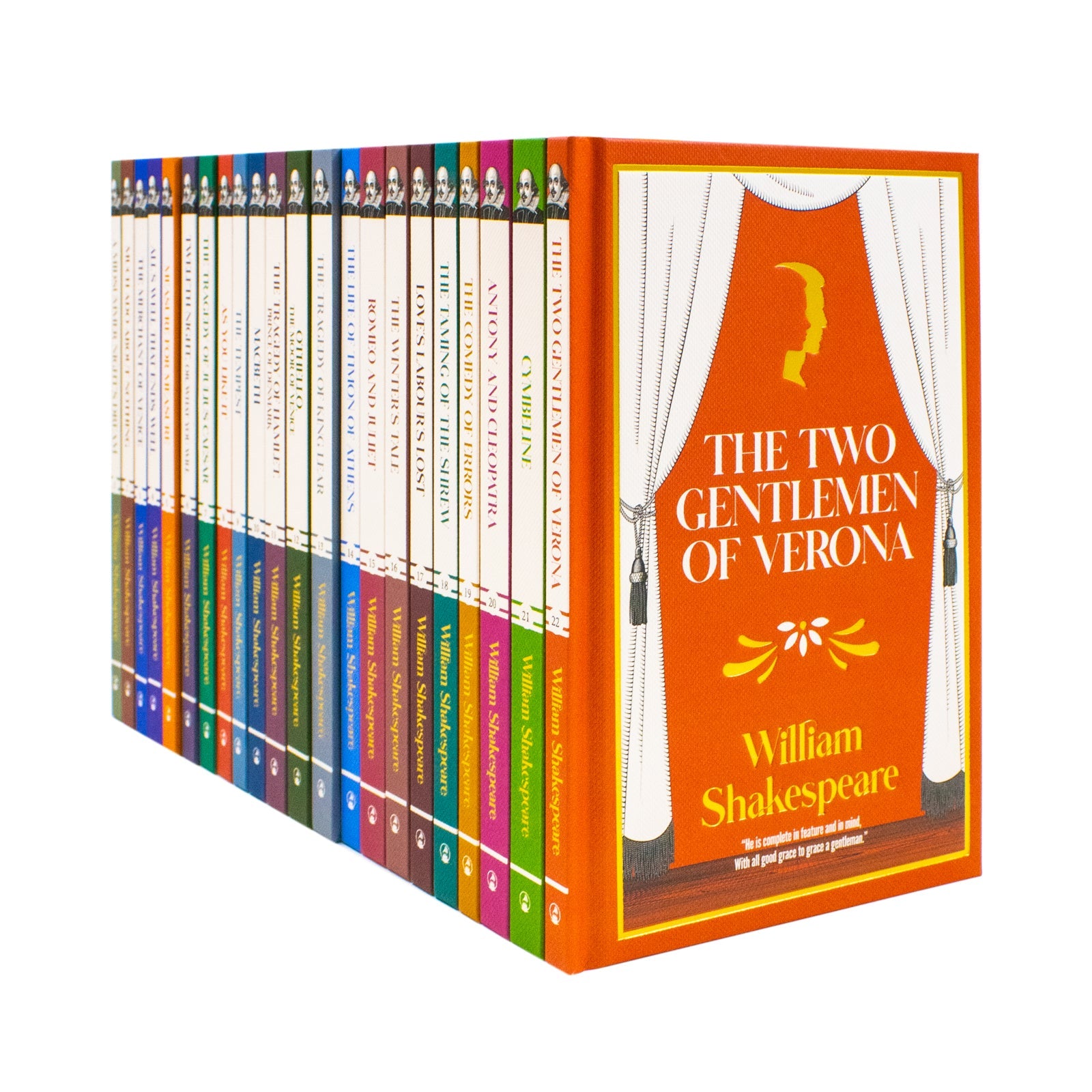 William Shakespeare The Complete Collection 22 Books Set Hardback: (The Two Gentlemen of Verona, Macbeth, As You Like It & More