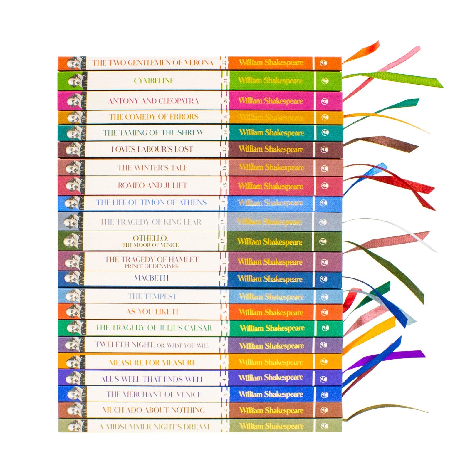 The William Shakespeare Complete Collection 22 Books Box Set (The Two Gentlemen of Verona, Macbeth, As You Like It & More!) | Hardcover