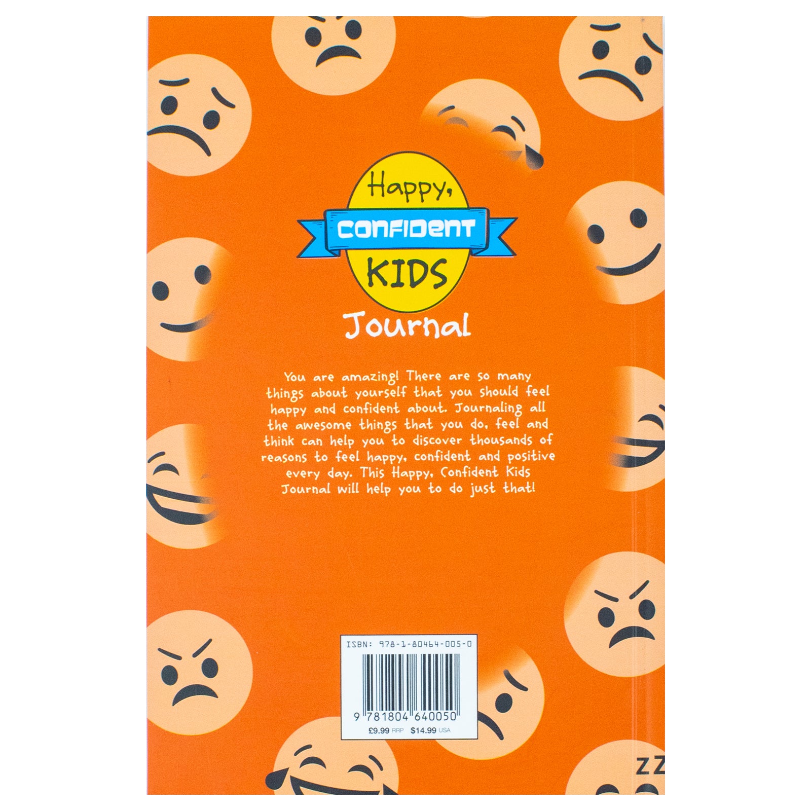 Happy, Confident Kids Journal: Encourages a growth and gratitude mindset by boosting children's happiness, self-esteem and positive thinking