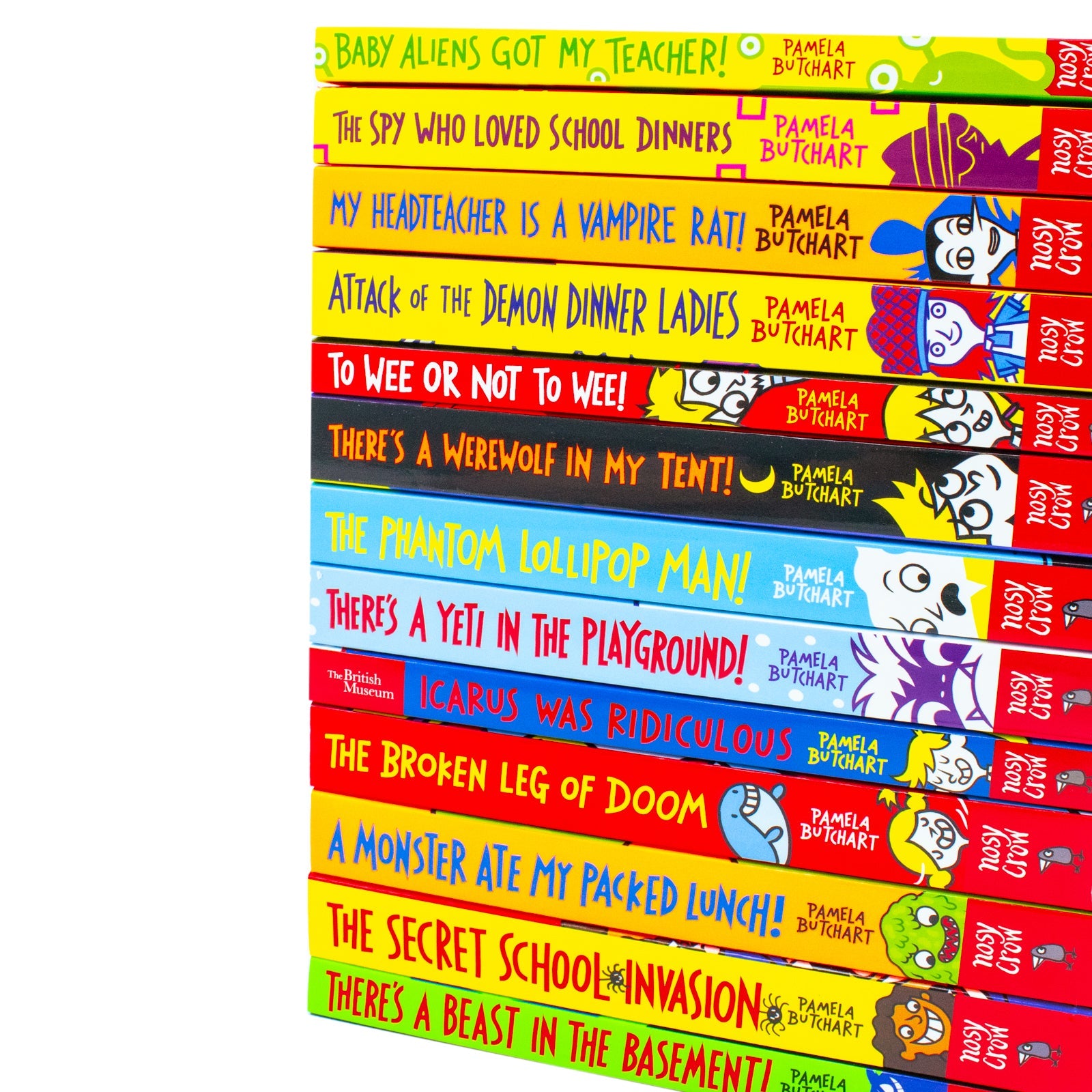 Baby Aliens Series 13 Books Collection Set By Pamela Butchart (Baby Aliens Got My Teacher, The Spy Who Loved School Dinners, My Headteacher is a Vampire Rat, Attack of the Demon Dinner Ladies & More)