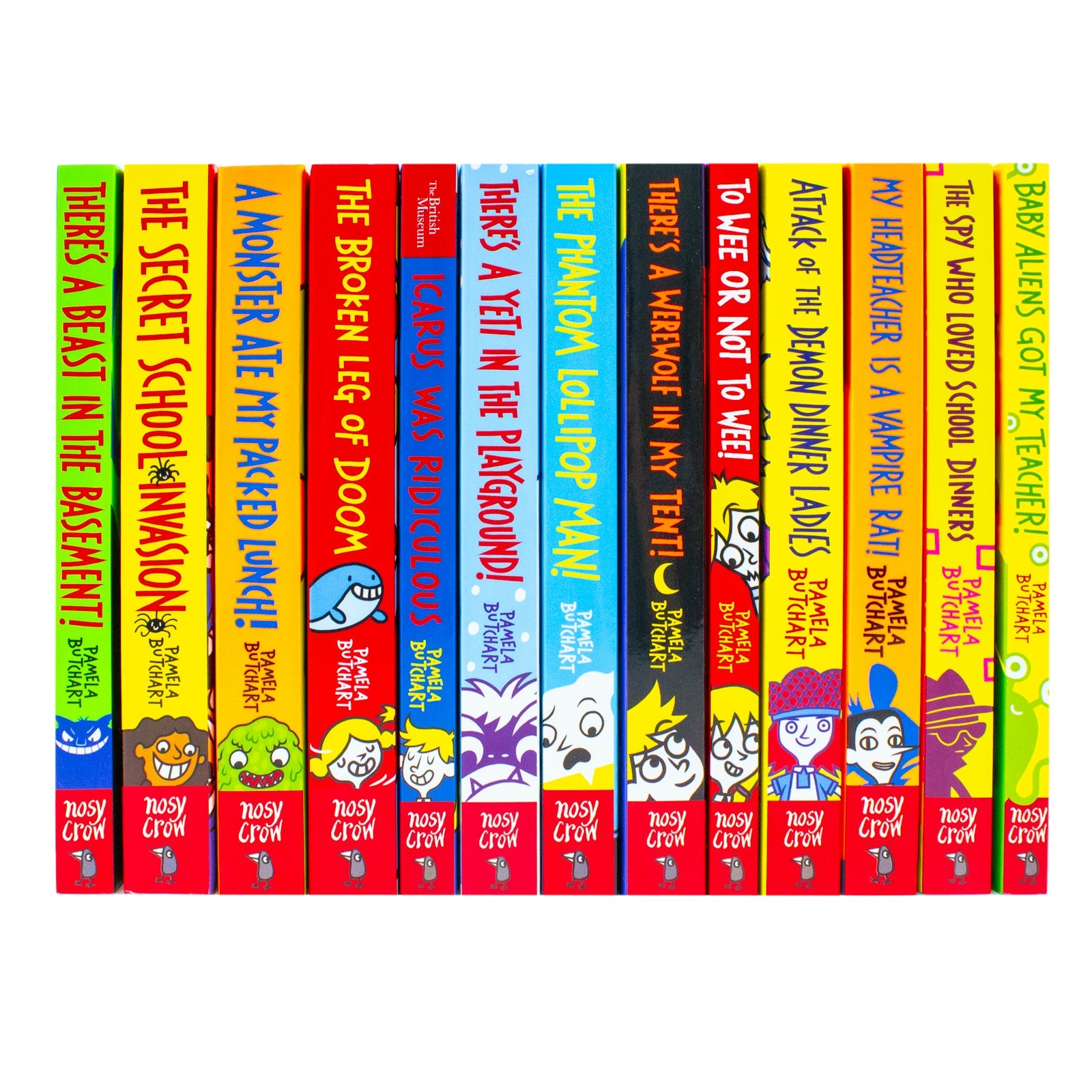 Baby Aliens Series 13 Books Collection Set By Pamela Butchart (Baby Aliens Got My Teacher, The Spy Who Loved School Dinners, My Headteacher is a Vampire Rat, Attack of the Demon Dinner Ladies & More)