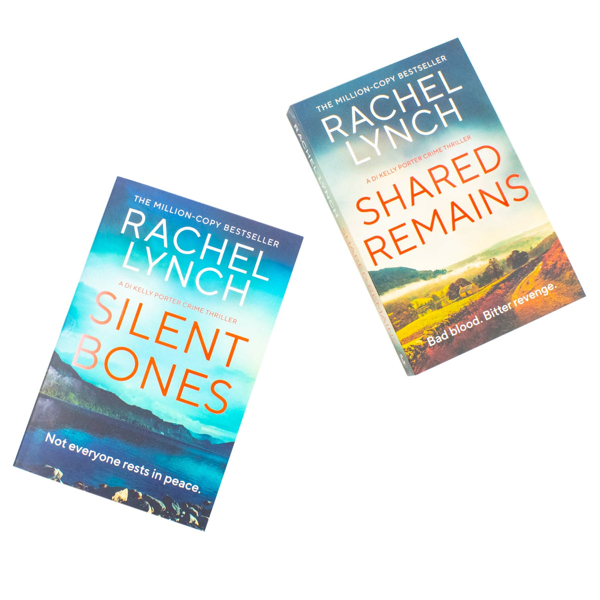 Silent Bones and Shared Remains by Rachel Lynch 2 Books Set