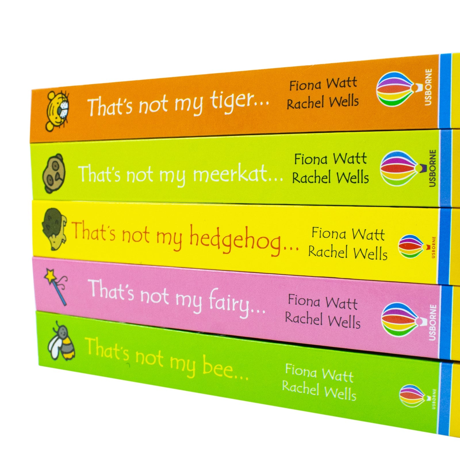 Usborne “That’s Not My” 5-Book Set by Fiona Watt | Touchy-Feely Board Books for Babies & Toddlers – Interactive, Sensory, Fun & Educational Reading