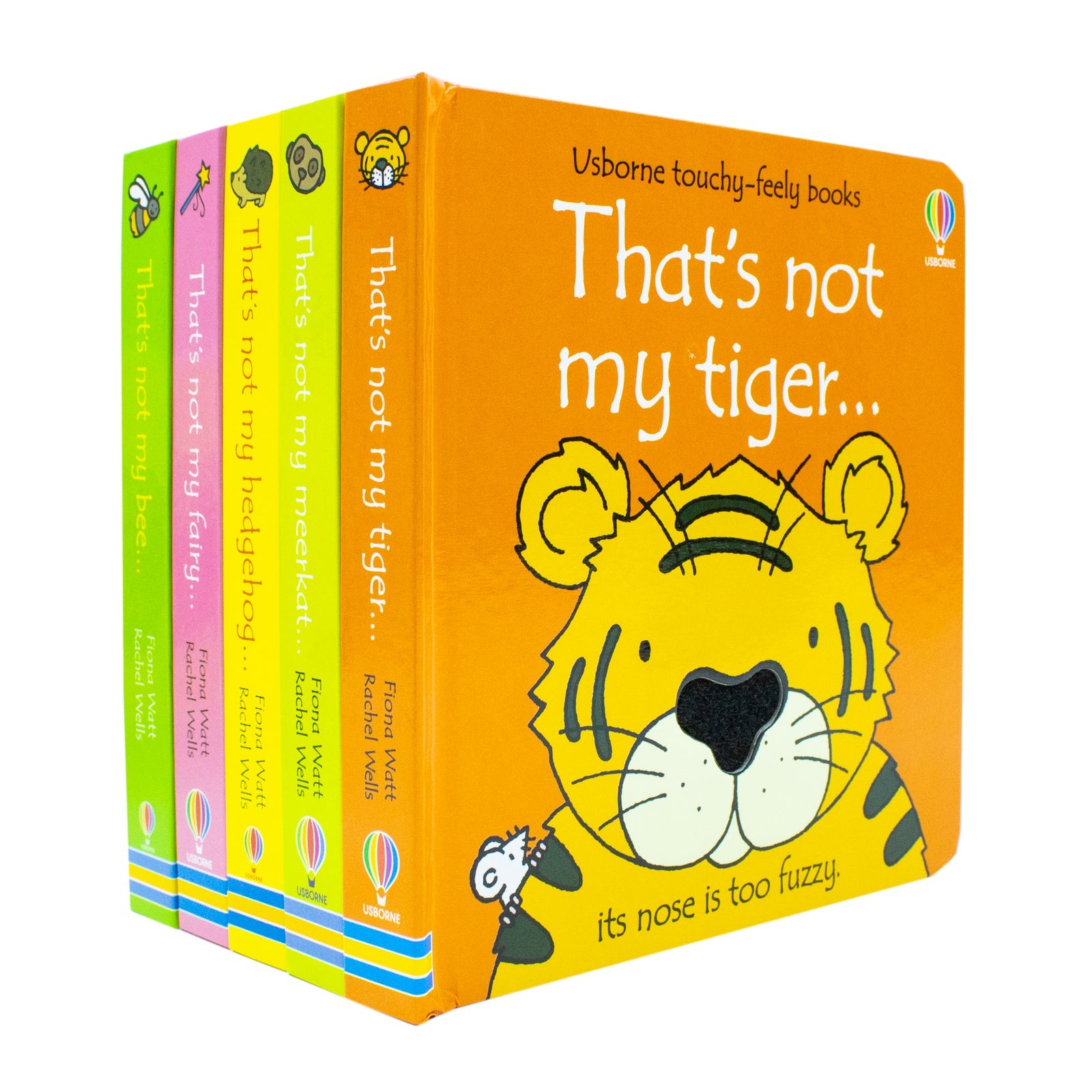 Usborne “That’s Not My” 5-Book Set by Fiona Watt | Touchy-Feely Board Books for Babies & Toddlers – Interactive, Sensory, Fun & Educational Reading