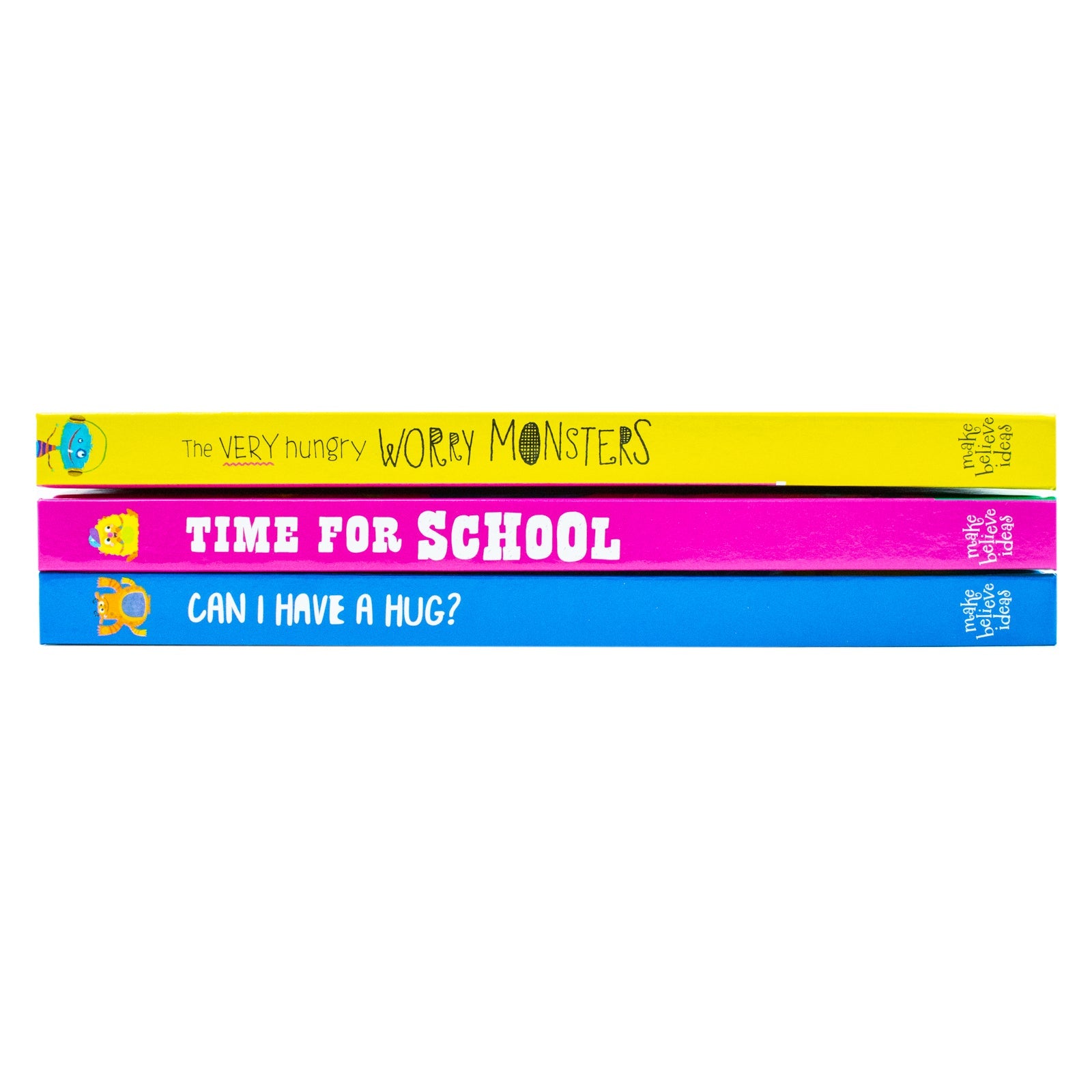 The Very Hungry Worry Monsters Touch and Feel Library Collection By Rosie Greening 3 Books Box Set