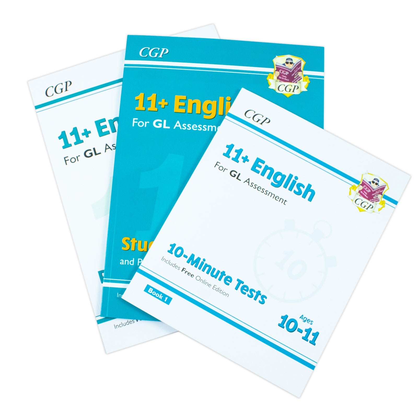CGP's unbeatable Revision Guides for 11+ English 3 Book Set Collection