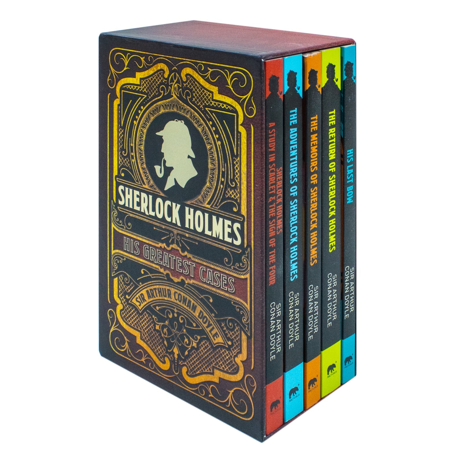 Sherlock Holmes: His Greatest Cases: 5-Book paperback boxed set (Arcturus Classic Collections, 11)