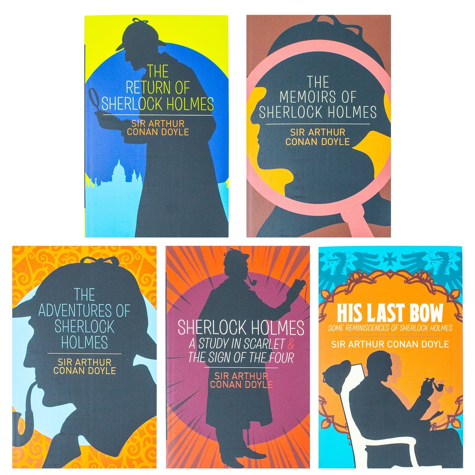 Sherlock Holmes: His Greatest Cases: 5-Book paperback boxed set (Arcturus Classic Collections, 11)