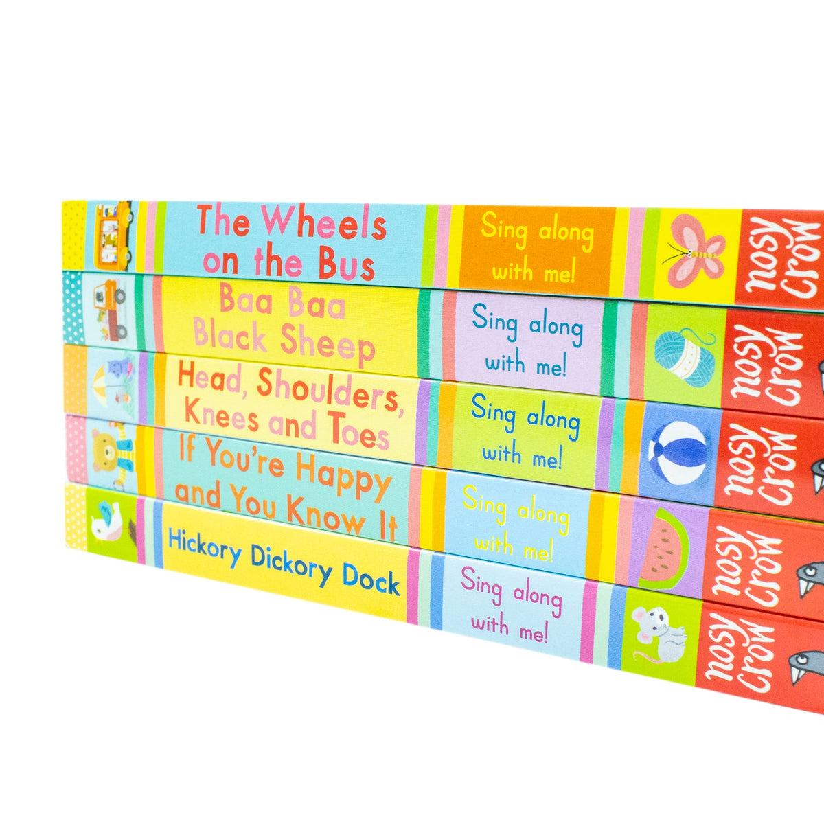 Sing Along with Me Series 5 Books Collection Set by Yu-Hsuan Huang – Educational Children's Books,Nursery Rhymes & Fun Interactive Stories for Toddler