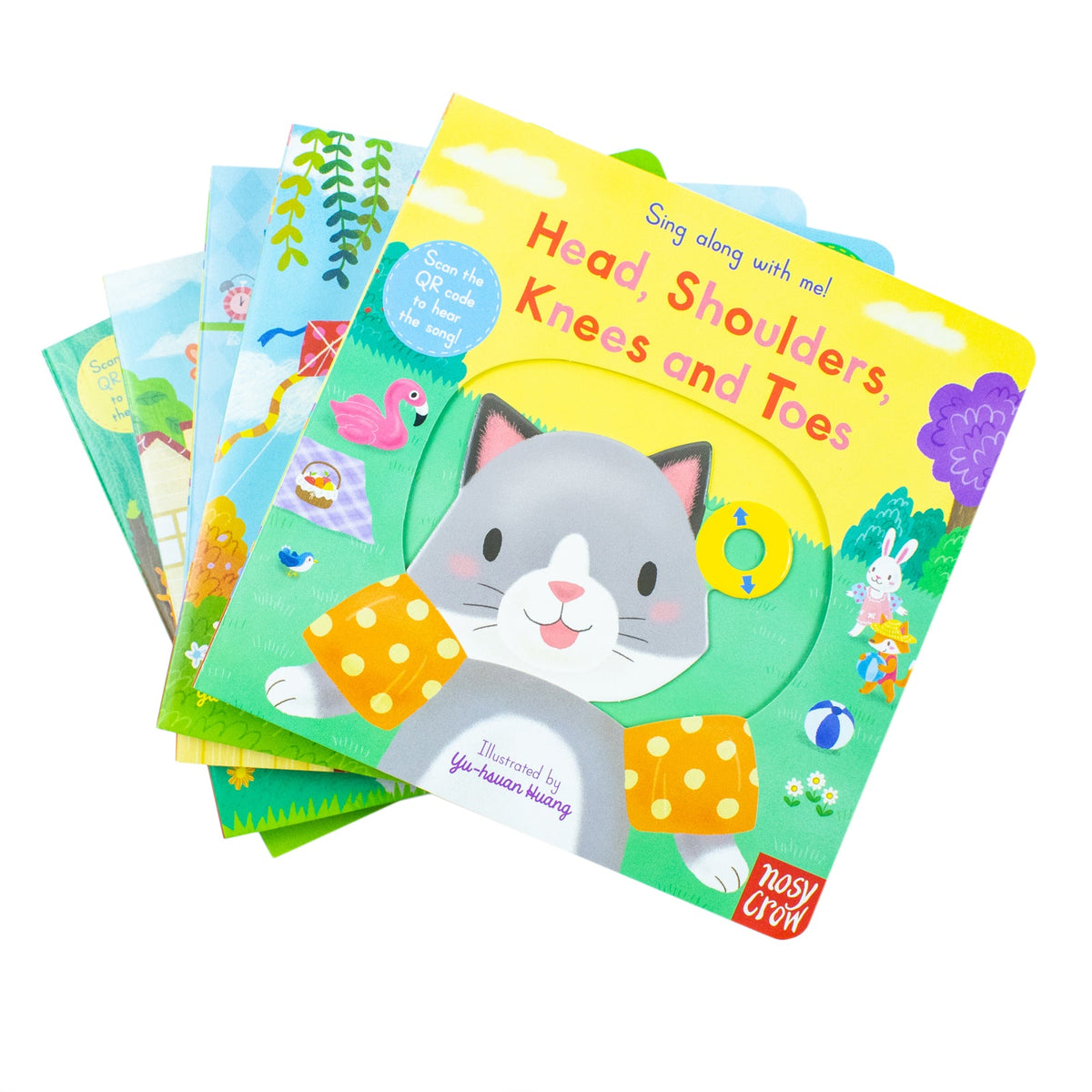 Sing Along with Me Series 5 Books Collection Set by Yu-Hsuan Huang – Educational Children's Books,Nursery Rhymes & Fun Interactive Stories for Toddler