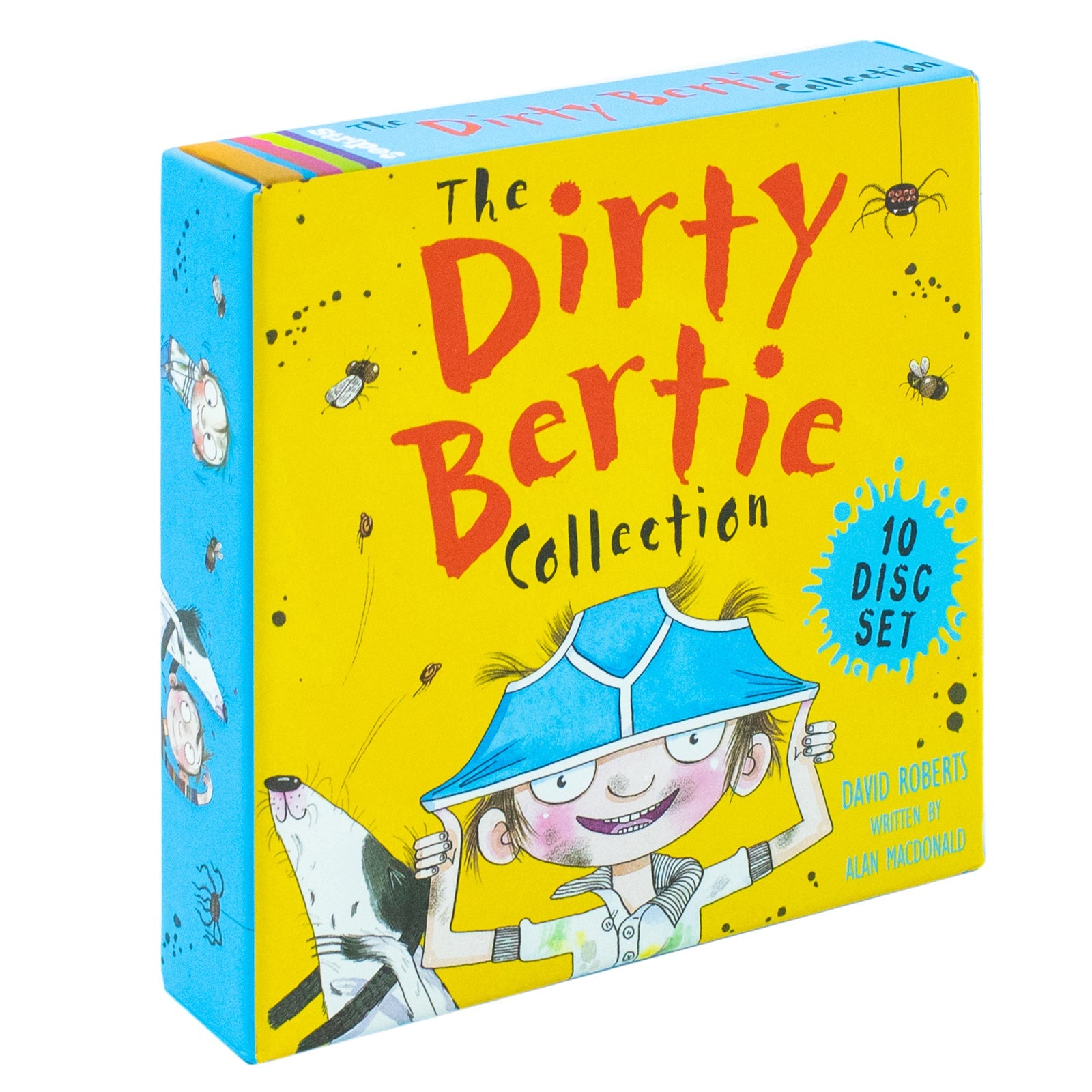 Dirty Bertie Audio Books Collection 10 CD Box Set David Roberts