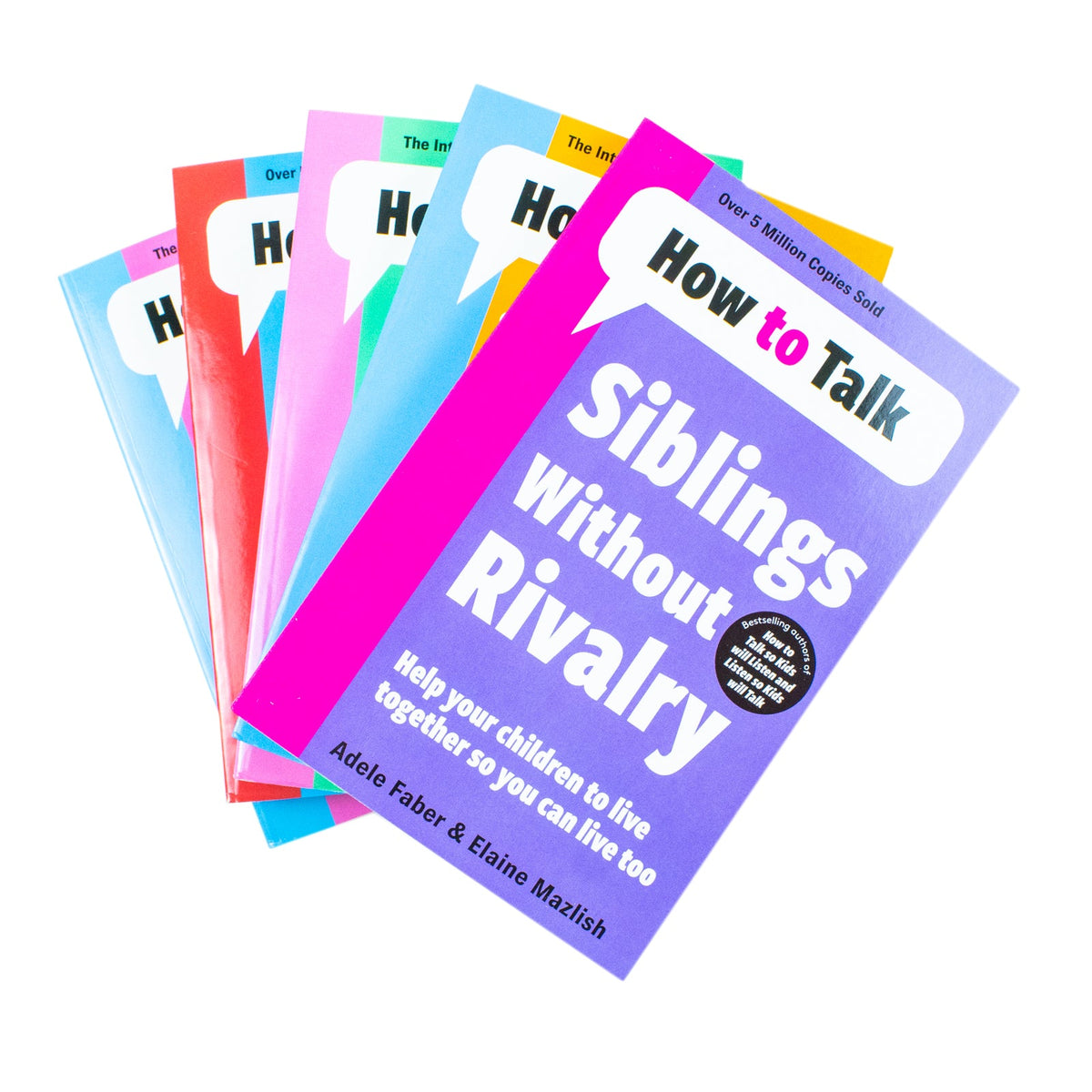 How to Talk So Kids and Teens Will Listen Collection Adele Faber 5 Books Set