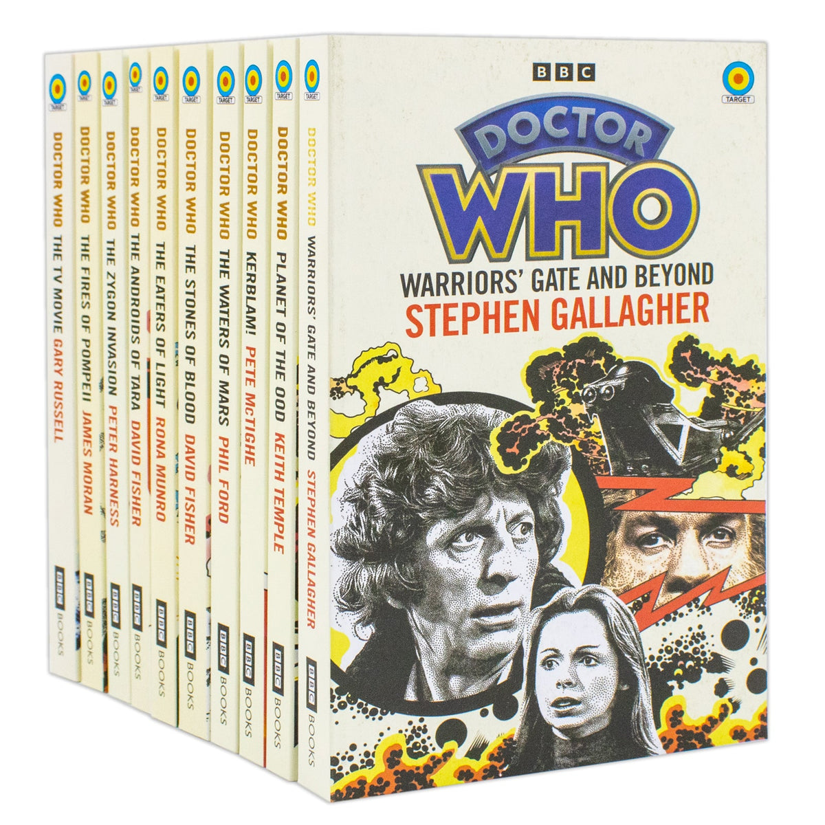 Doctor Who:Target Collection 10 Books Set by Douglas Adams (Planet Of The Ood,Warriors' Gate And Beyond,Kerblam!, And More )