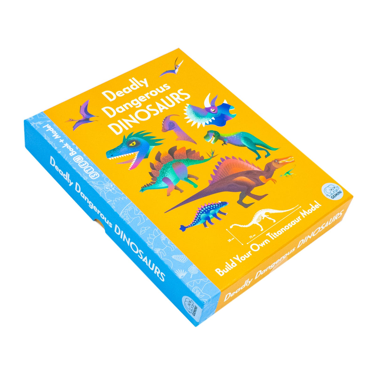 Deadly Dangerous Dinosaurs (Ignite STEM Book + Model Kit) Board Book By Kit Elliot