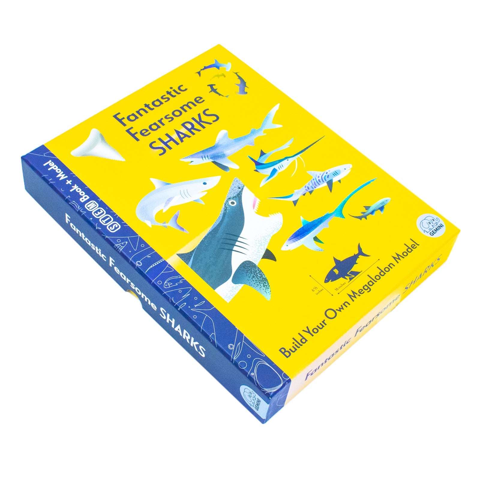 Fantastic Fearsome Sharks (Ignite STEM Book + Model Kit) Board Book By Kit Elliot