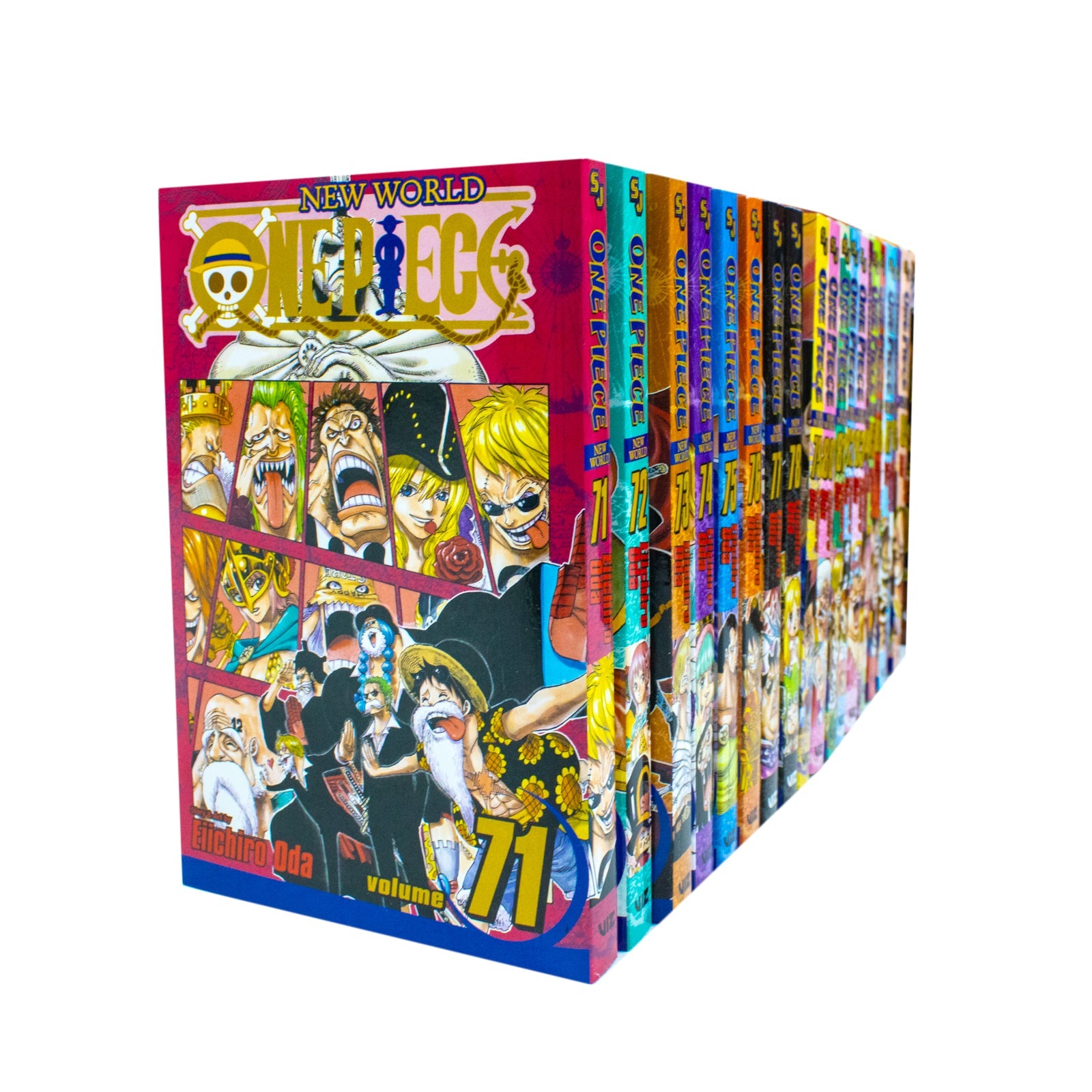 One Piece Box Set 4 by Eiichiro Oda 20 Books: Dressrosa to Reverie: Vo