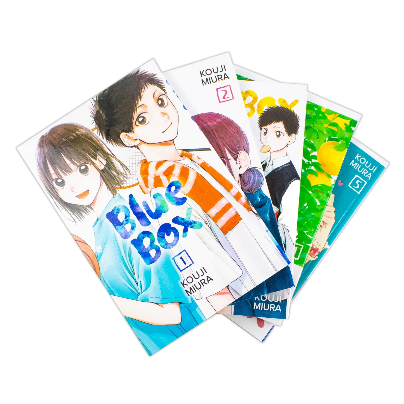 Blue Box Manga Set Vol 1-5 Complete Collection (5 Books) by Kouji Miura