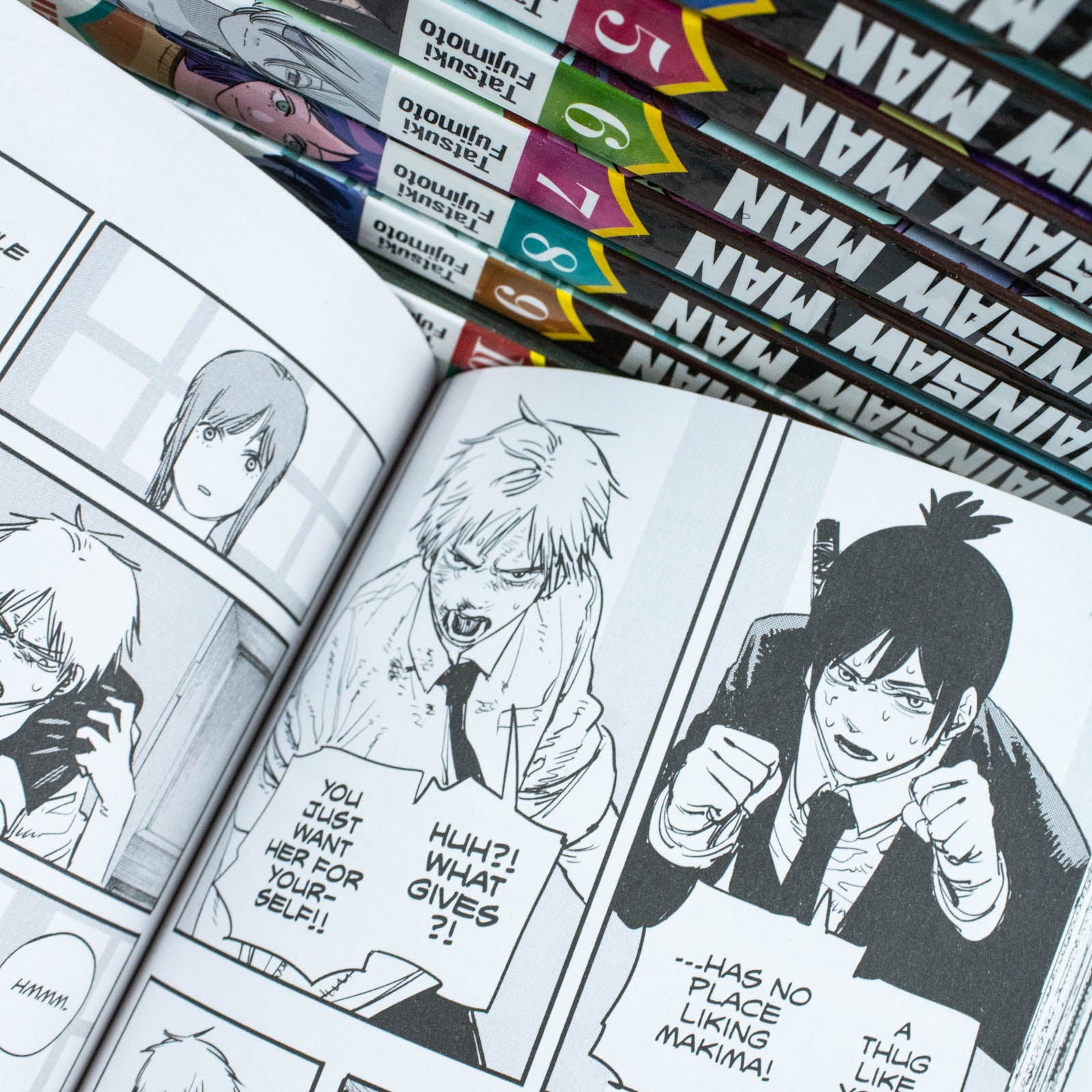 Chainsaw Man by Tatsuki Fujimoto: Volumes 1-11 Book Box Set– Action, Dark Fiction & Thrilling Manga Series with Stunning Illustrations for US Readers!