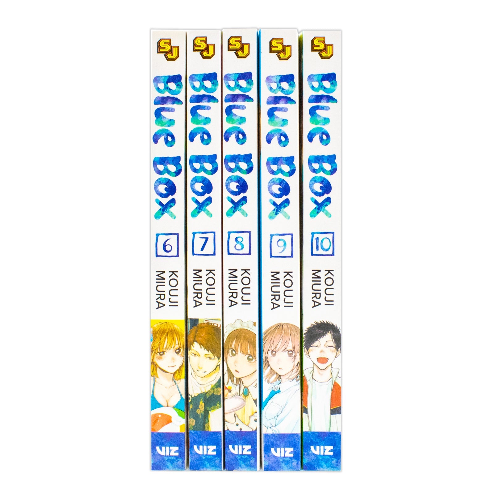 Blue Box Manga Set Vol 6-10 Complete Collection (5 Books) by Kouji Miura