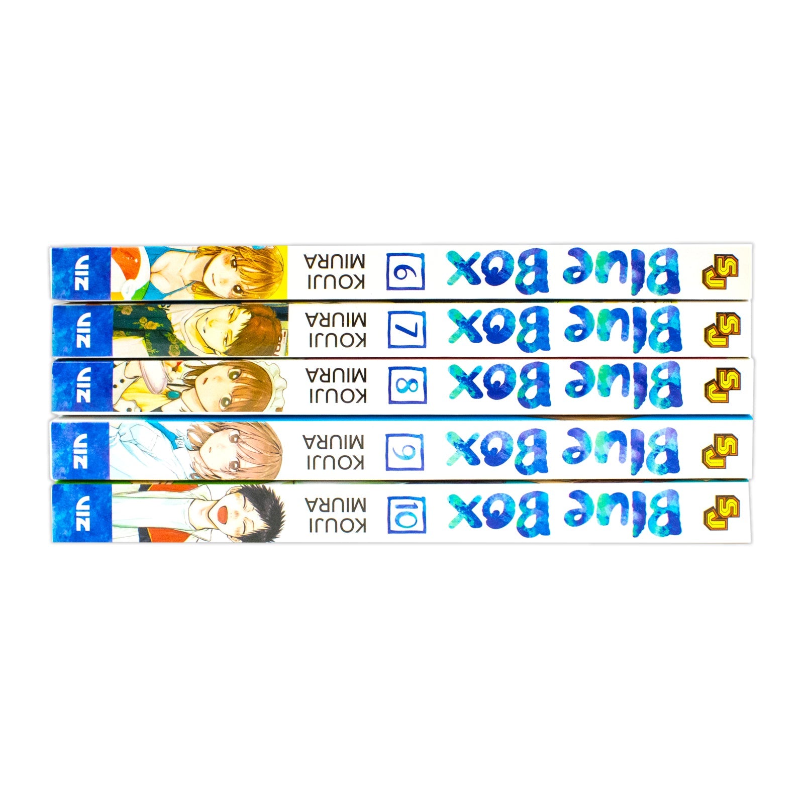 Blue Box Manga Set Vol 6-10 Complete Collection (5 Books) by Kouji Miura