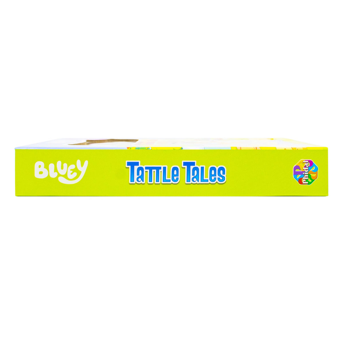 Bluey Tattle Tales Activity Book for Kids- 12-Page Illustrated Storybook with 4 figurines