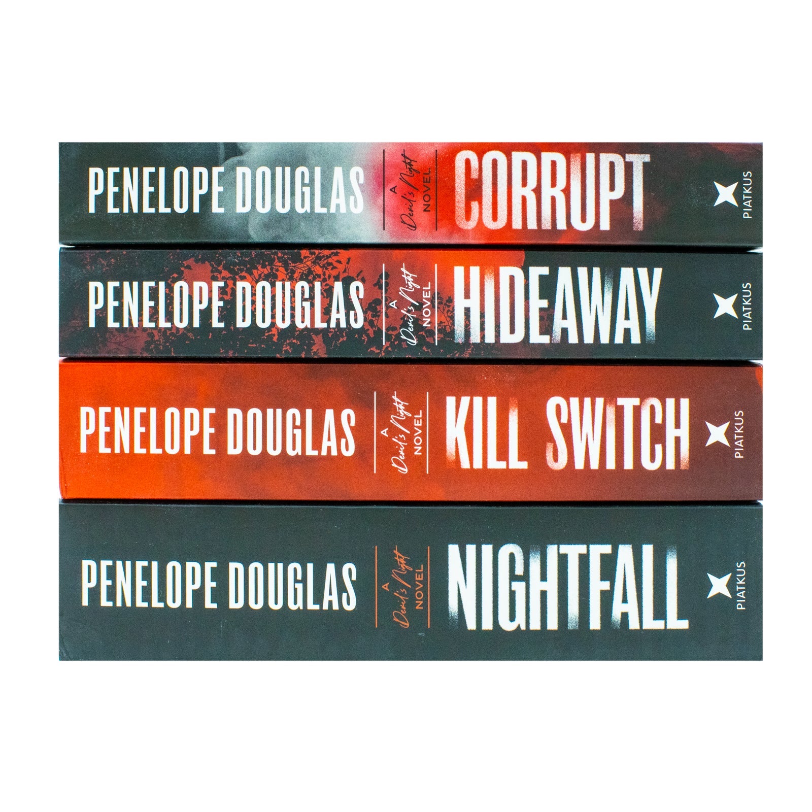 Devil's Night Series by Penelope Douglas– 4-Book Collection Set |Romantic Fiction, New Adult Suspense, Contemporary Love Stories, Bestselling Novels