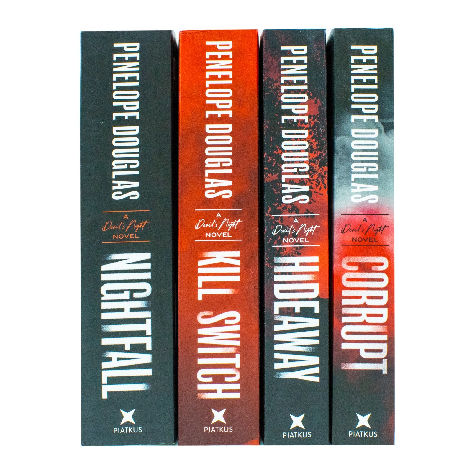 Devil's Night Series by Penelope Douglas– 4-Book Collection Set |Romantic Fiction, New Adult Suspense, Contemporary Love Stories, Bestselling Novels