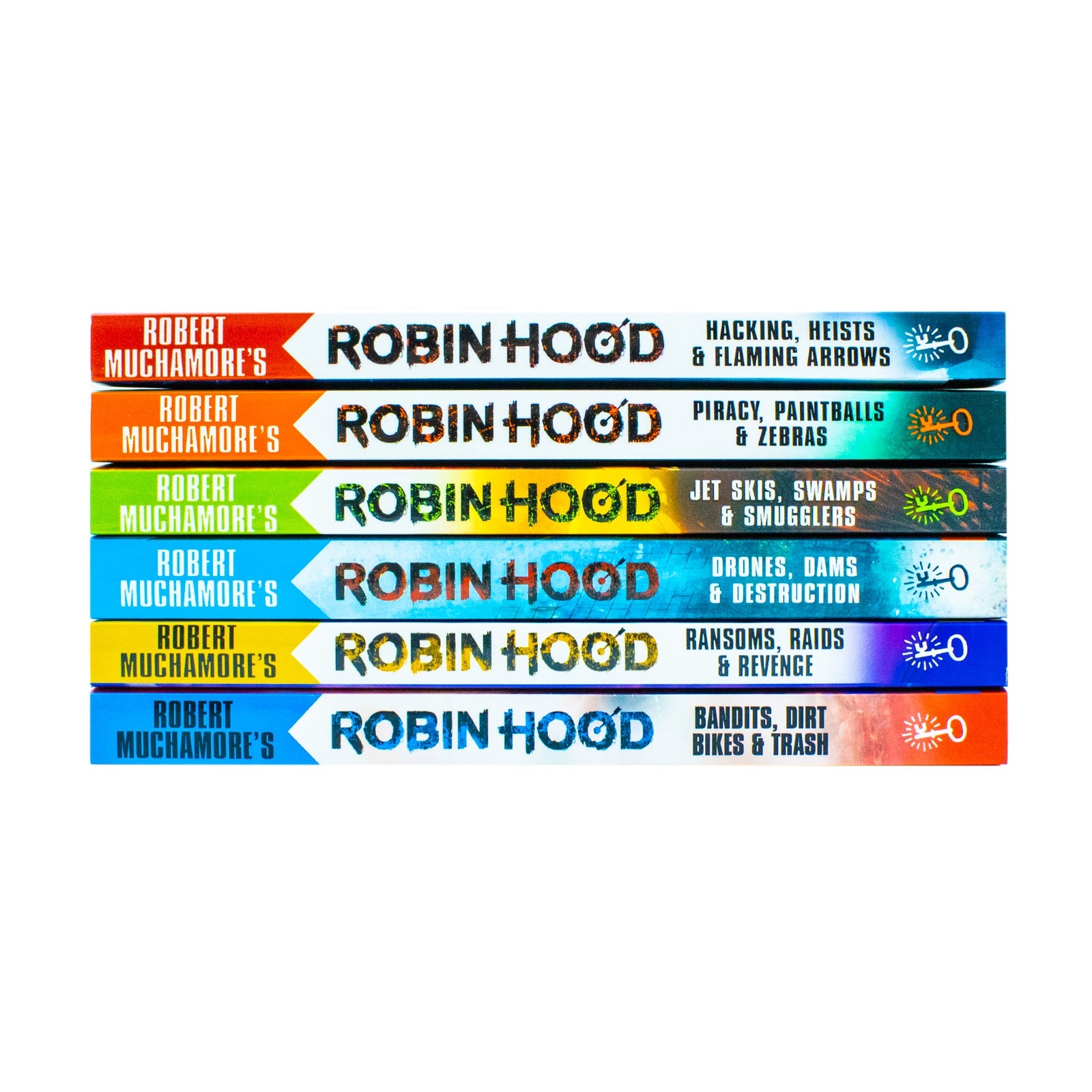 Robert Muchamore's Robin Hood Series 6 Book Set Collection