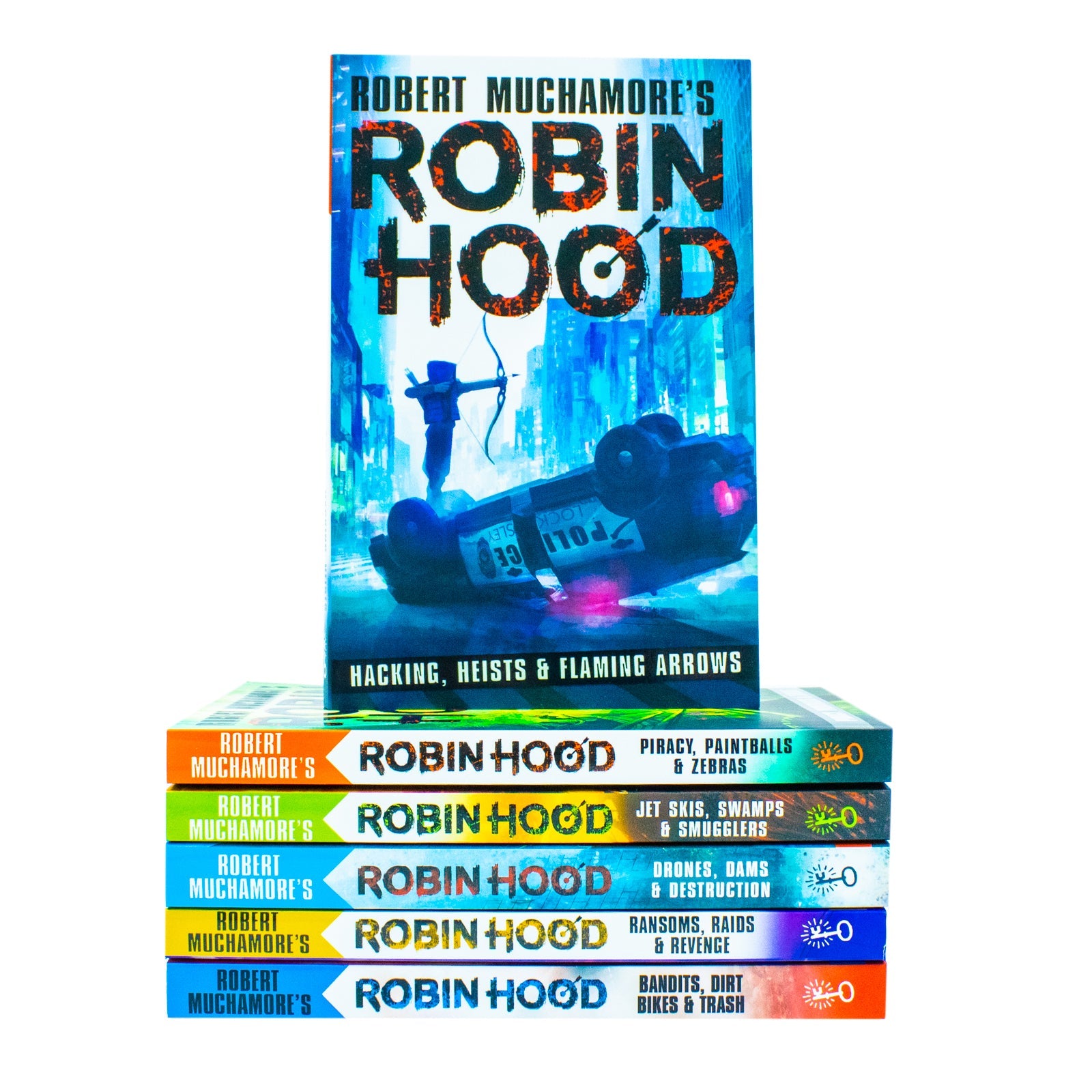 Robert Muchamore's Robin Hood Series 6 Book Set Collection
