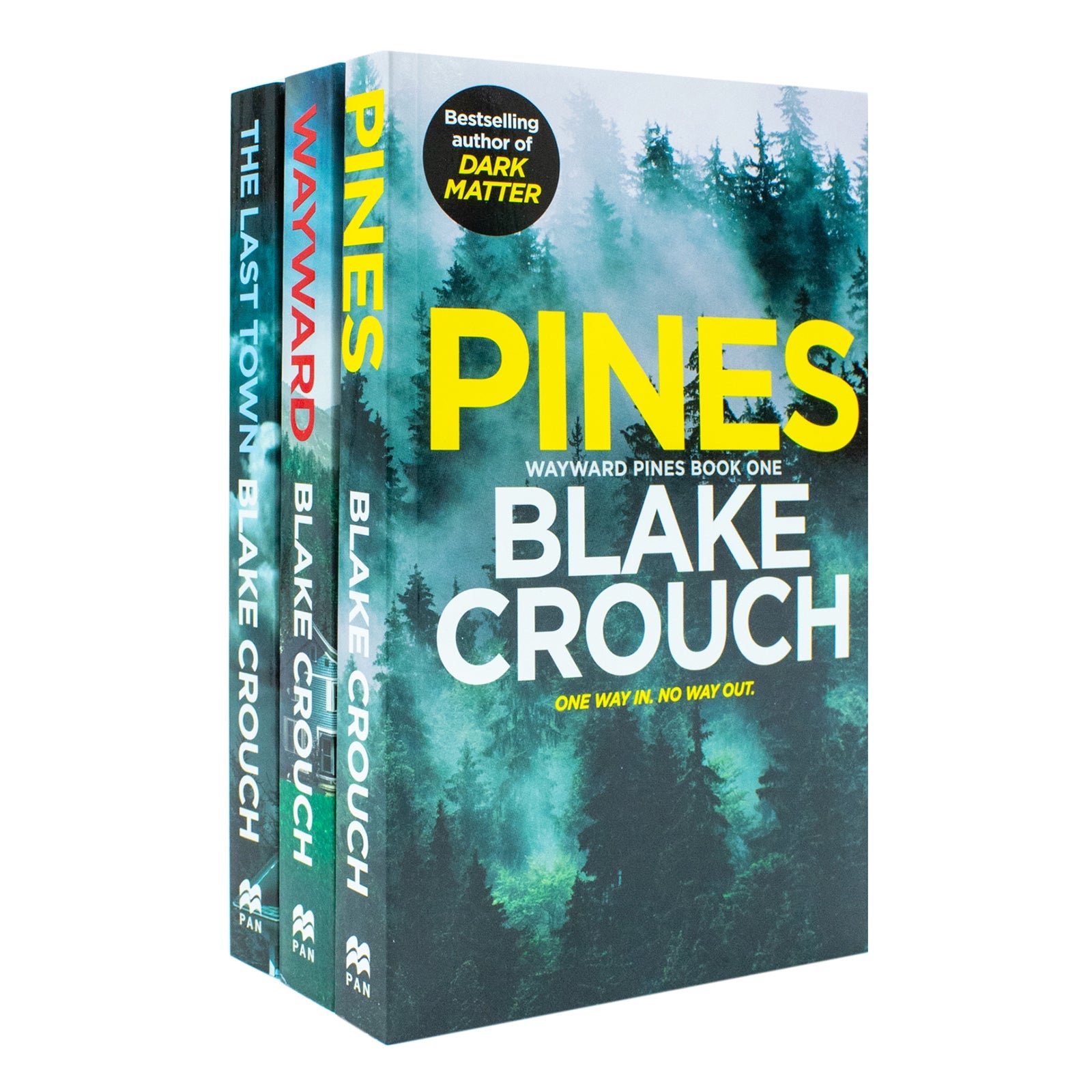 The Wayward Pines Trilogy 3 Book Set by Blake Crouch – Includes Pines, Wayward & The Last Wayward Pines Town! Must-Have Series for Thriller Fans!