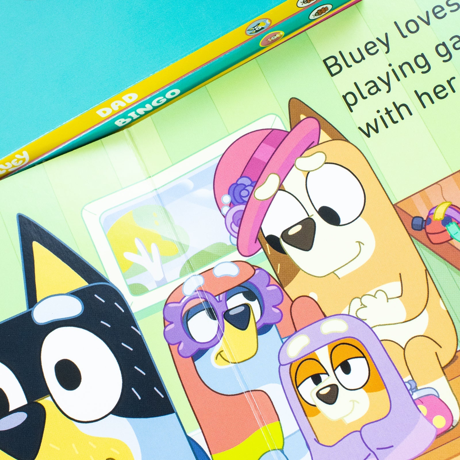 Bluey 4 Books Collection Set (Bluey, Mum, Dad and Bingo)