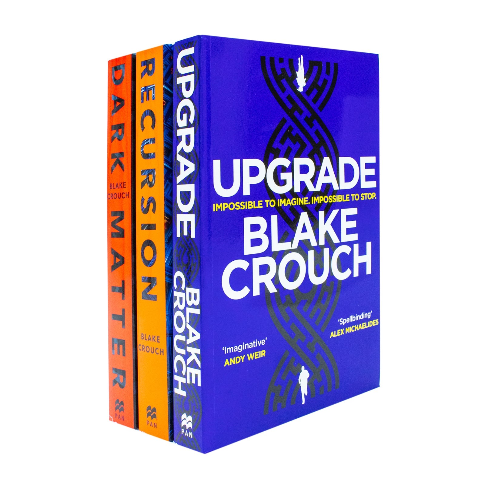 Blake Crouch Book Collection: Recursion, Dark Matter, Upgrade – Best-Selling Sci-Fi Thriller 3-Book Set | Mind-Bending Fiction & Mystery Novels