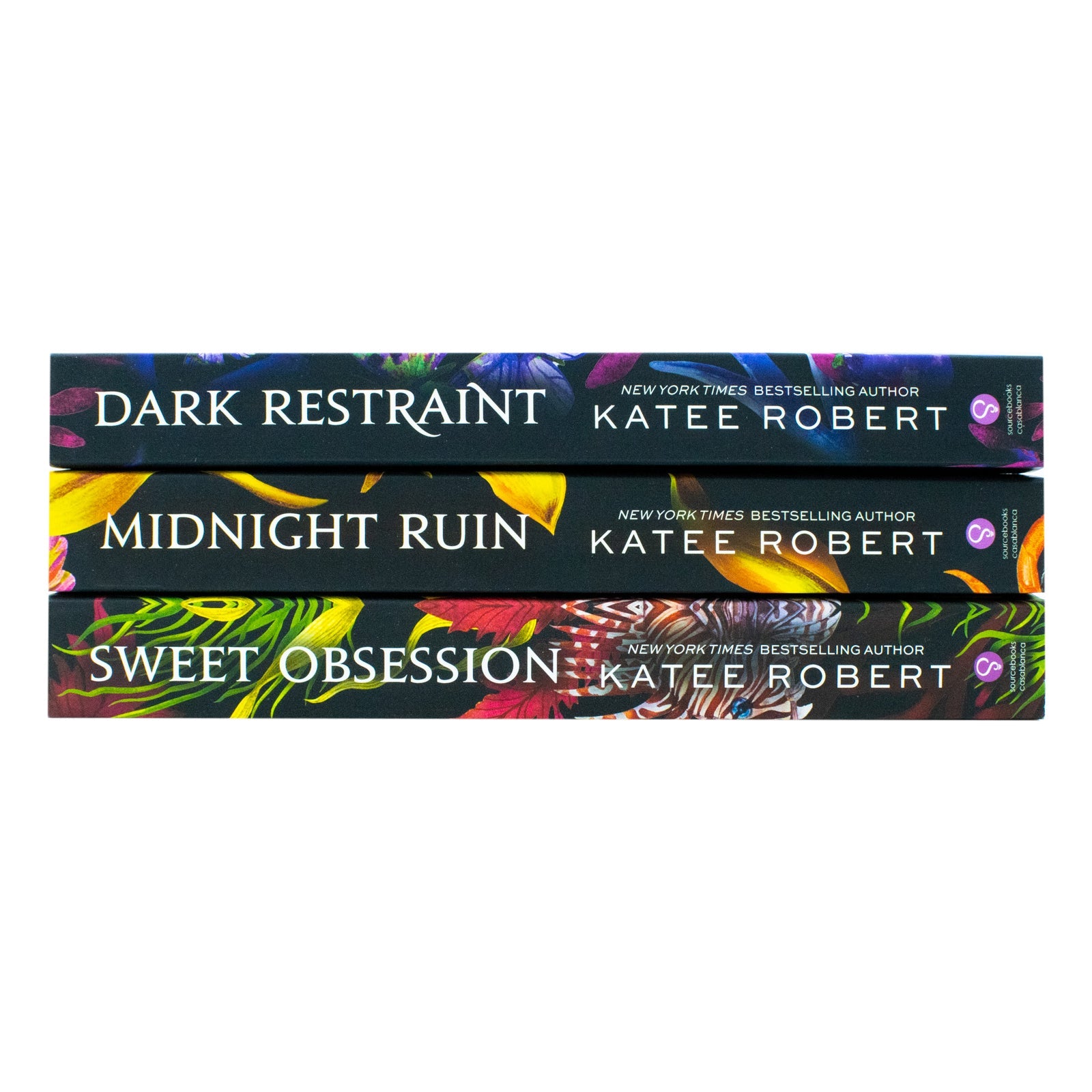 Dark Olympus Series Book 6 to 8 By Katee Robert 3 Books Collection Set (Midnight Ruin, Dark Restraint and Sweet Obsession)