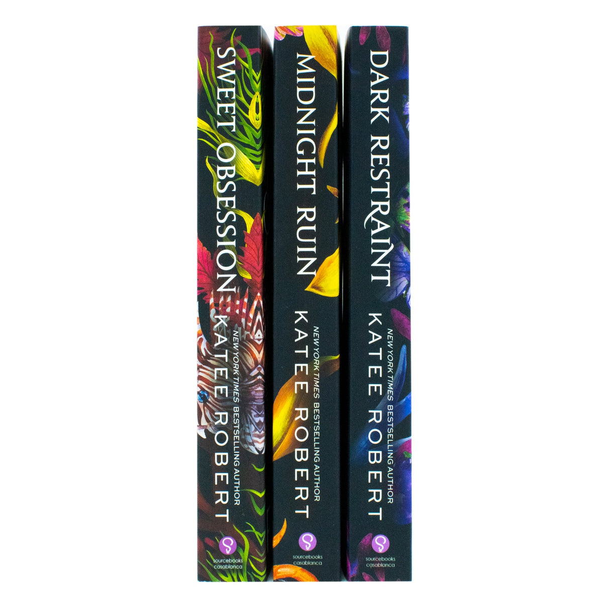 Dark Olympus Series Book 6 to 8 By Katee Robert 3 Books Collection Set (Midnight Ruin, Dark Restraint and Sweet Obsession)