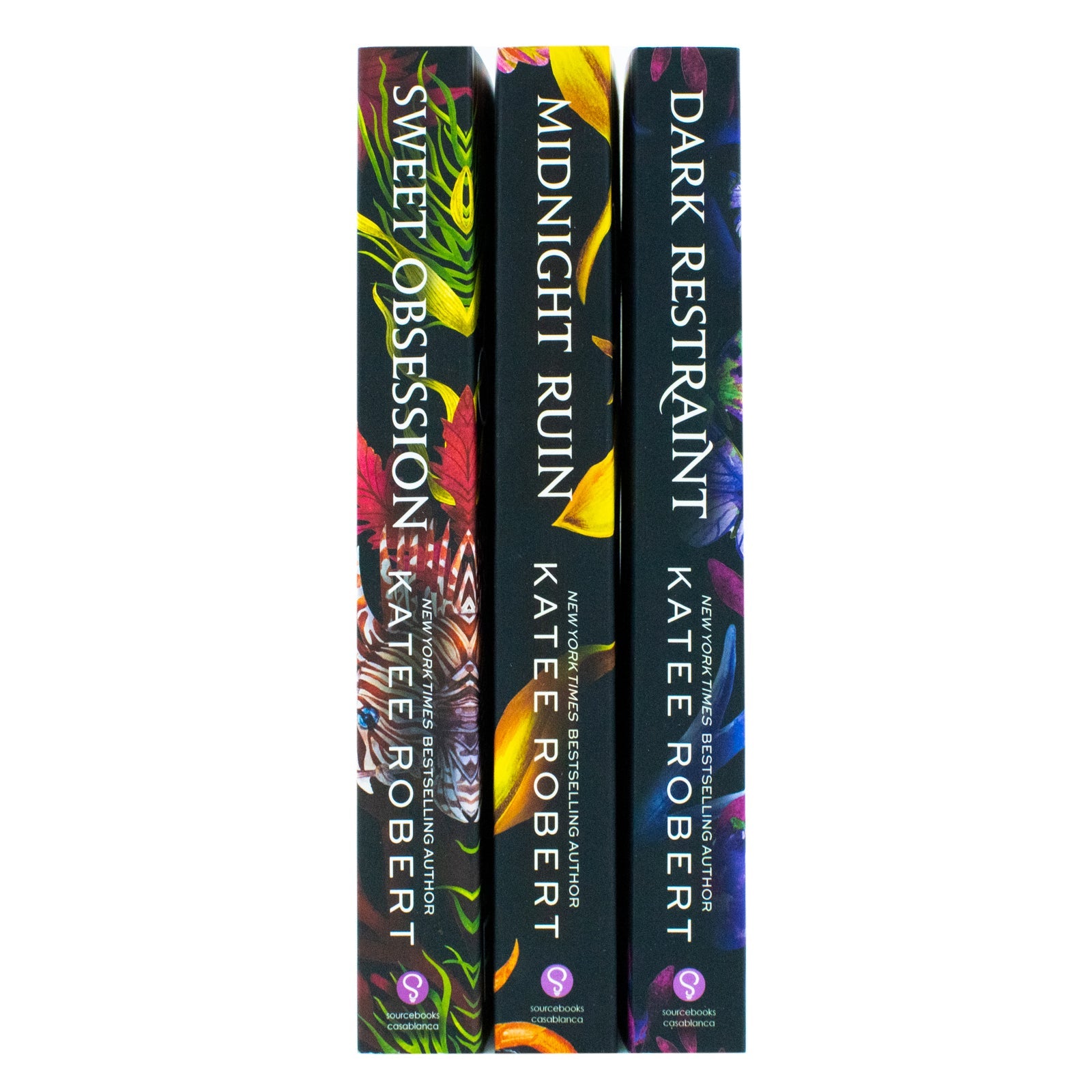 Dark Olympus Series Book 6 to 8 By Katee Robert 3 Books Collection Set (Midnight Ruin, Dark Restraint and Sweet Obsession)