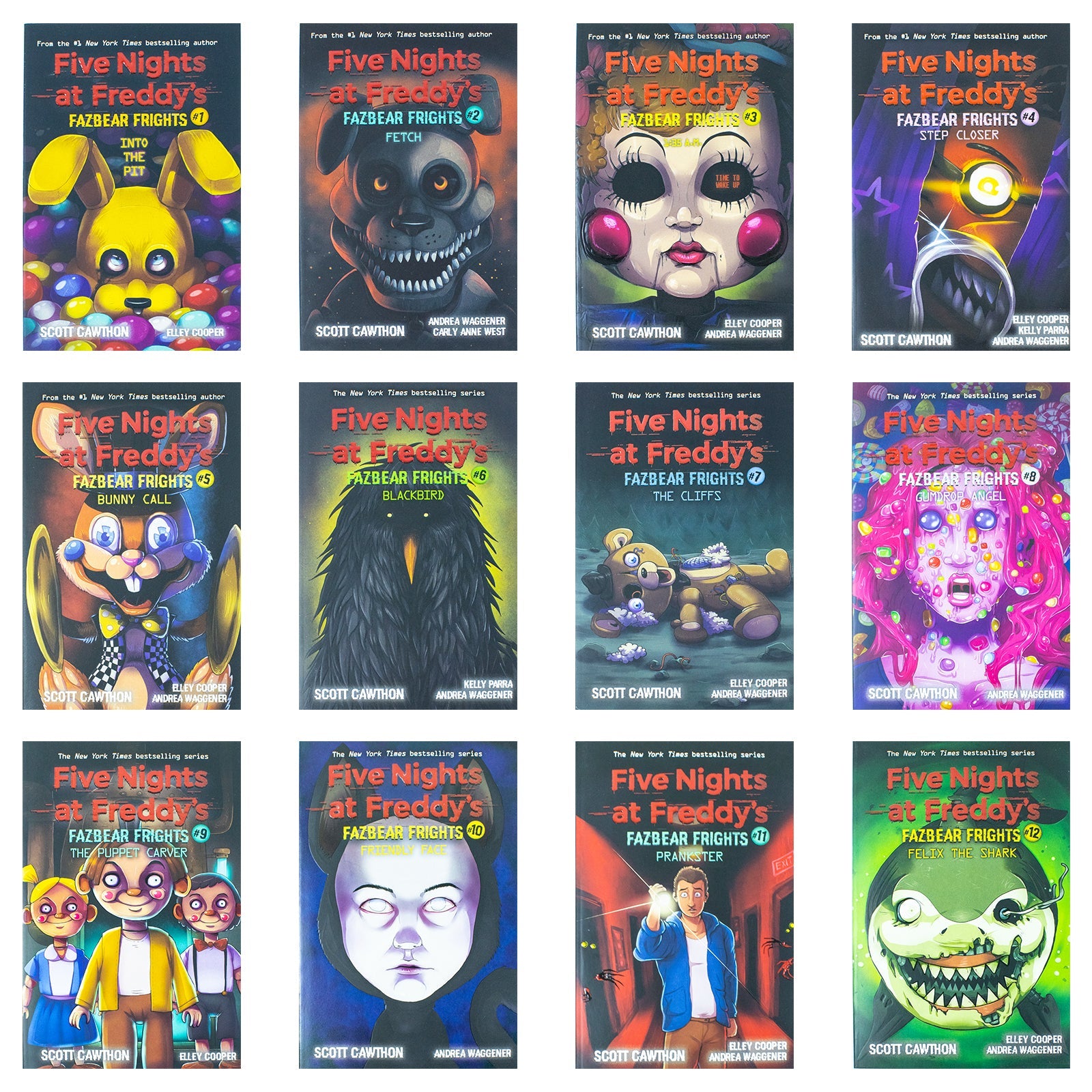 Five Nights at Freddy's: Fazbear Frights – 12-Book Box Set by Scott Cawthon | Spooky Horror, Creepy Mystery & Supernatural Tales for FNAF Fans & Teens