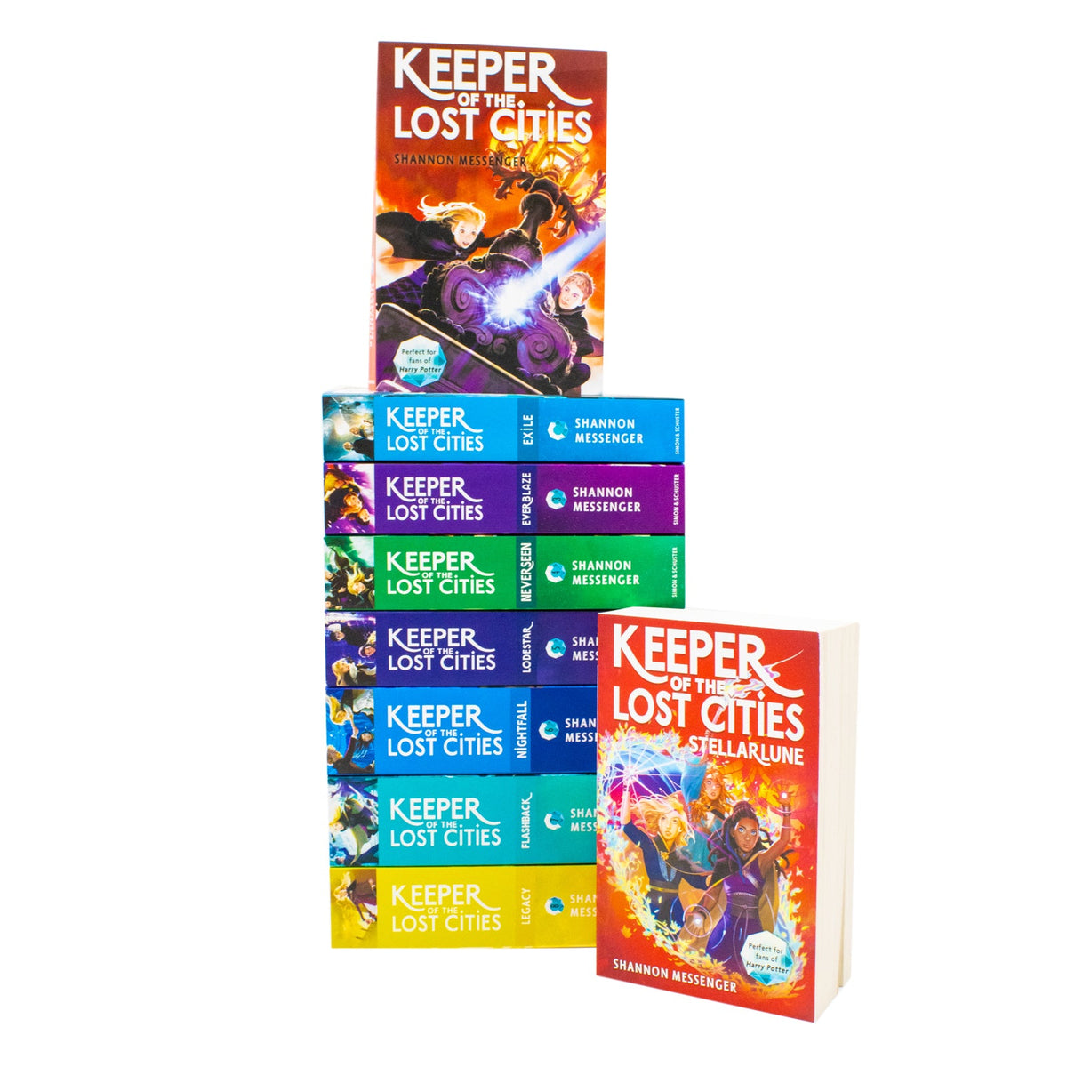 Keeper of the Lost Cities 9-Book Collection by Shannon Messenger | Fantasy Adventure Series, Magic, Bestselling Fiction for Young Readers & Kids