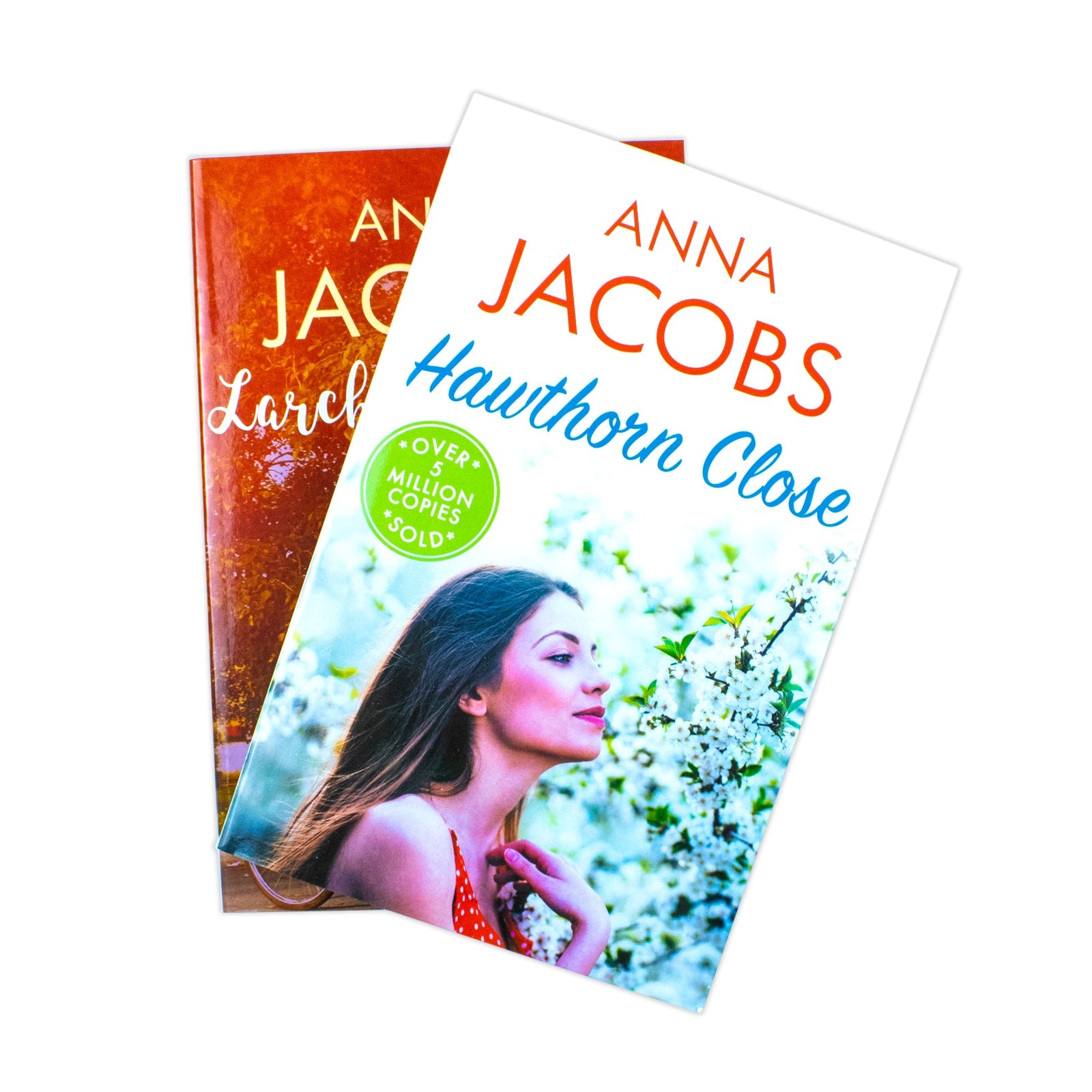Anna Jacobs Larch Tree Lane Collection 2 Book Set (Hawthorn Close, Larch Tree Lane )