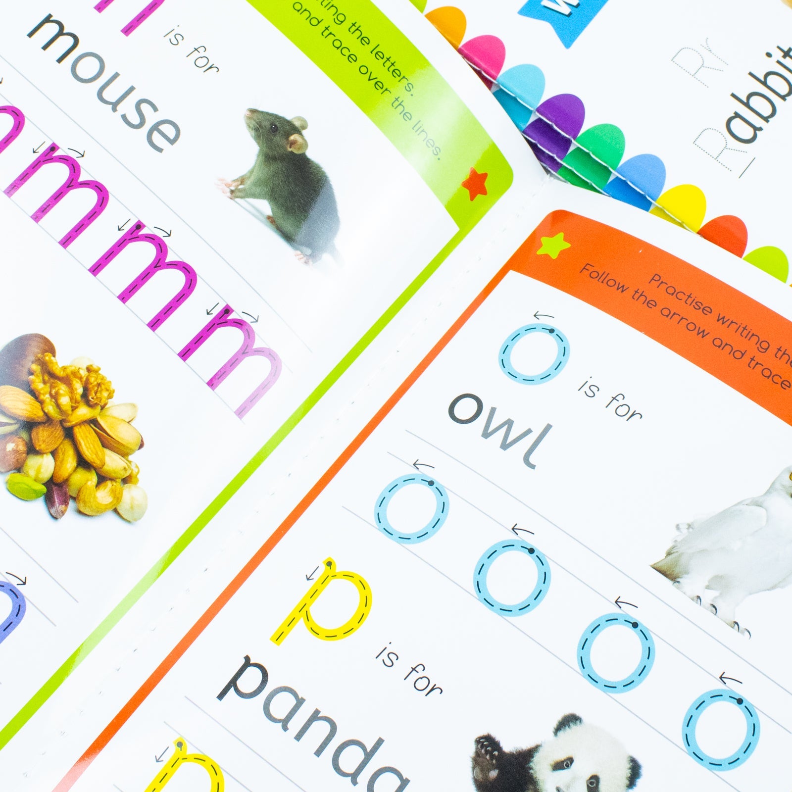 ABC and 123 Let's learn 8 Books Set Collection inc Wipe Clean Pages and Pen