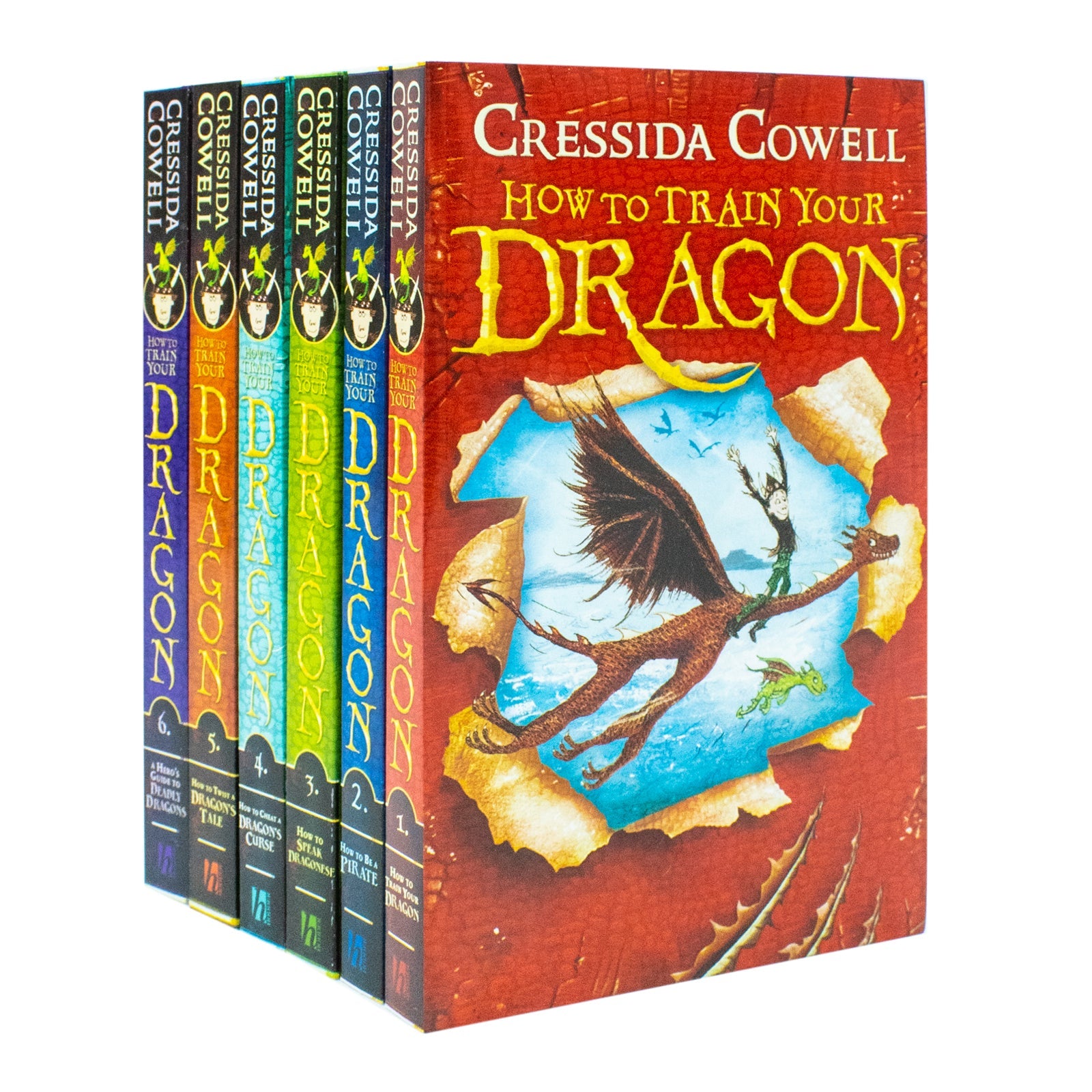 How To Train Your Dragon 6 Books Collection, 1 to 6 by ‎Cressida Cowell