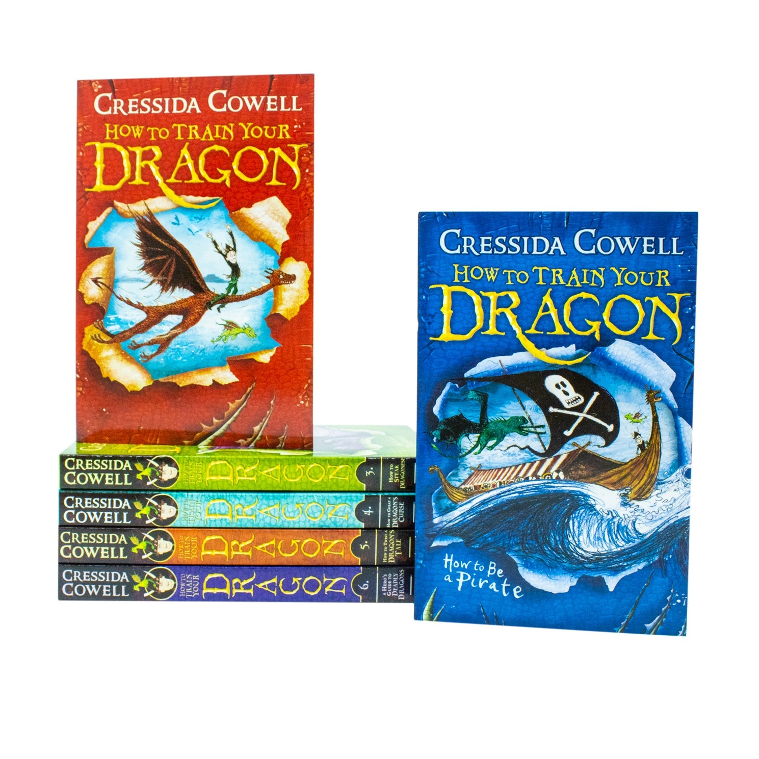 How To Train Your Dragon 6 Books Collection, 1 to 6 by ‎Cressida Cowell